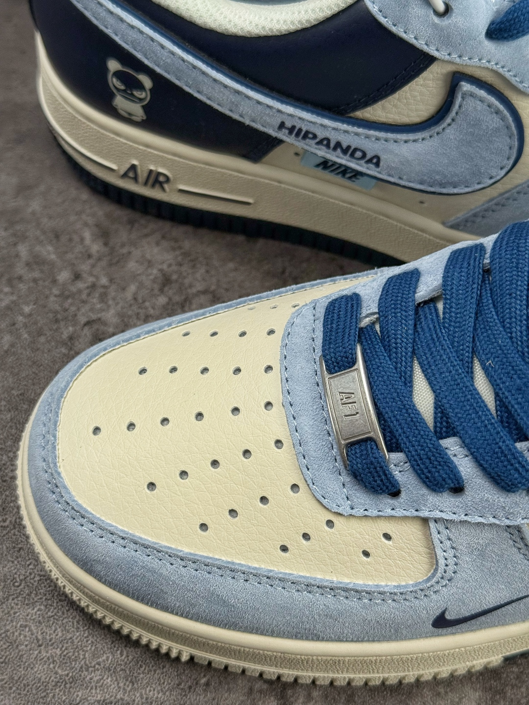 Nike Air Force 1 Low 07 x HIPANDA 蓝白小勾 XD9314-616