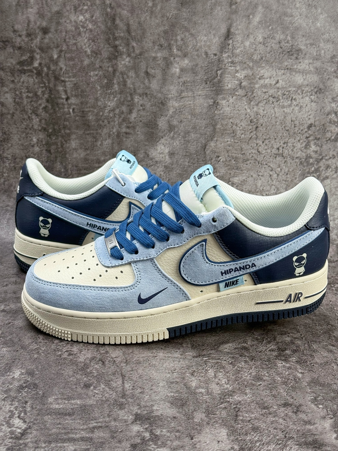 Nike Air Force 1 Low 07 x HIPANDA 蓝白小勾 XD9314-616