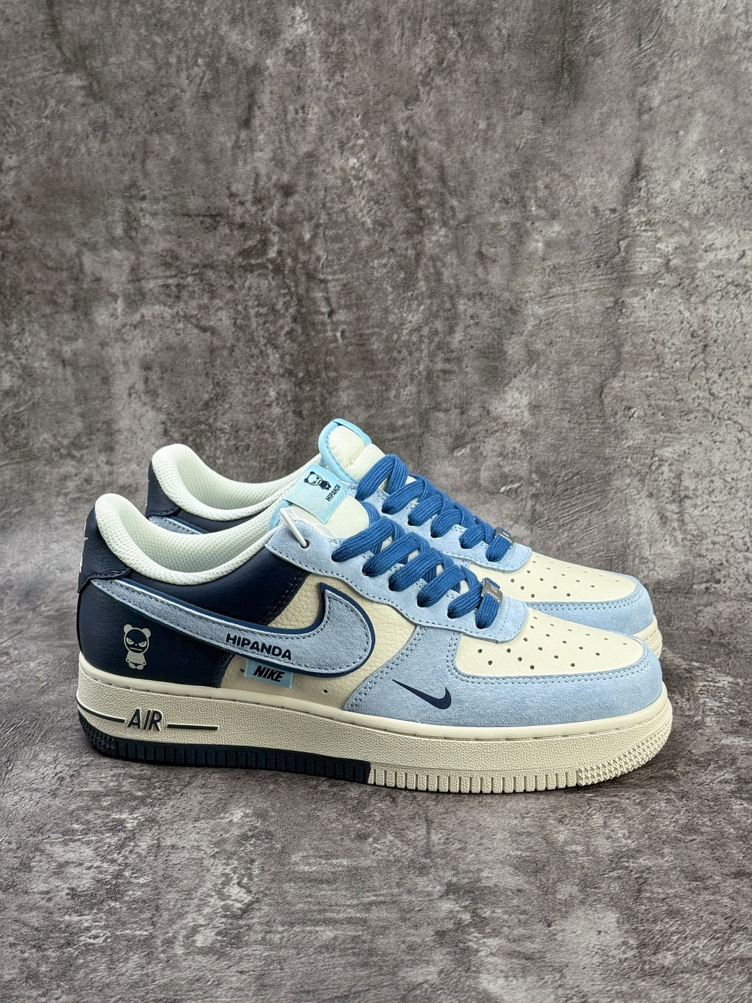 Nike Air Force 1 Low 07 x HIPANDA 蓝白小勾 XD9314-616