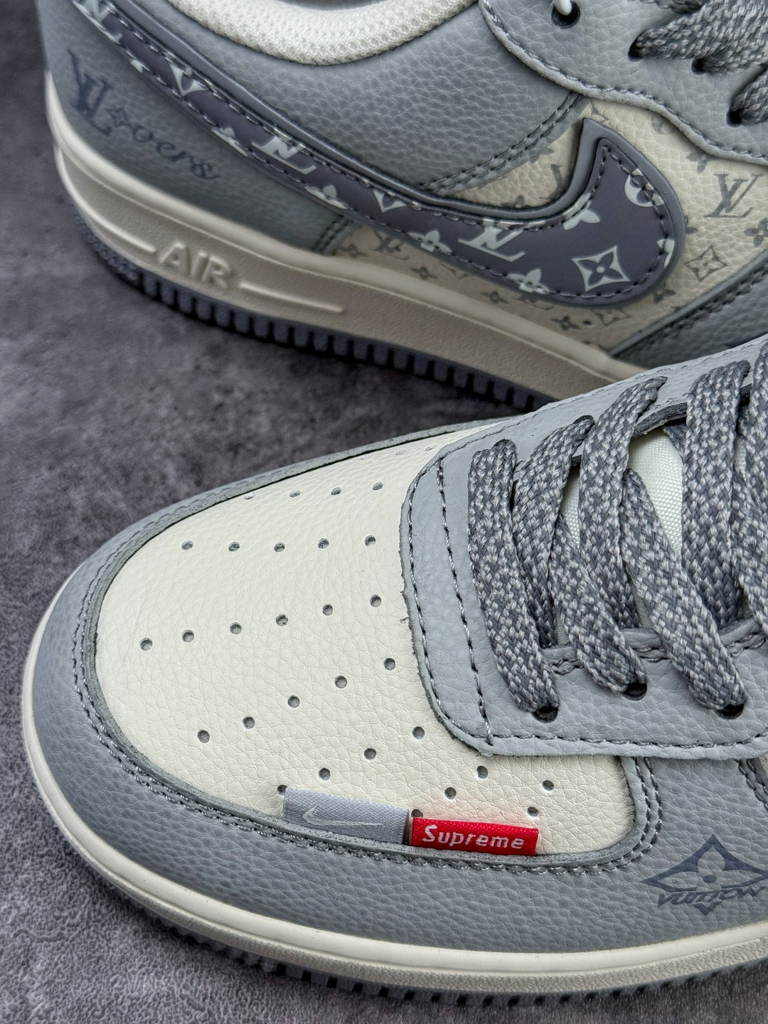 Nike Air Force 1 Low 07 x Louis Vuitton 灰白满天星 XY2025-007