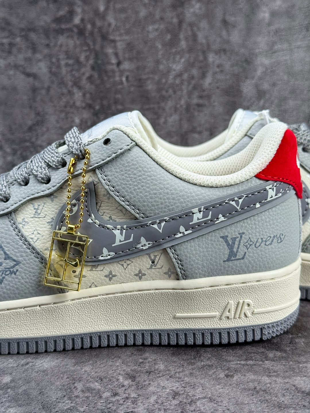 Nike Air Force 1 Low 07 x Louis Vuitton 灰白满天星 XY2025-007