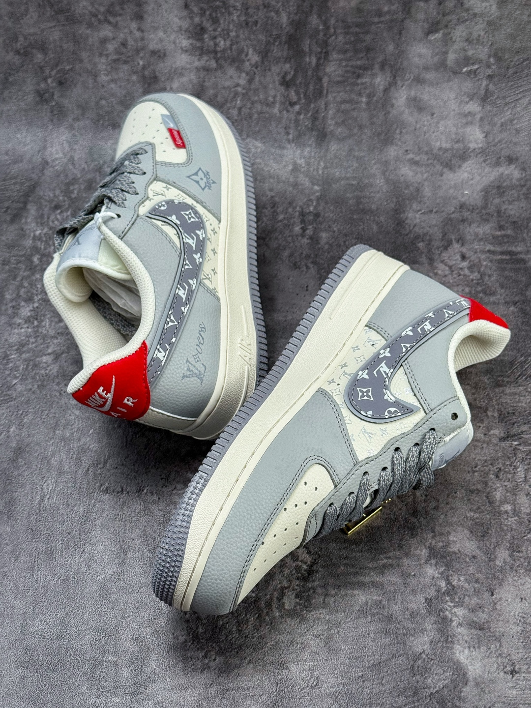 Nike Air Force 1 Low 07 x Louis Vuitton 灰白满天星 XY2025-007