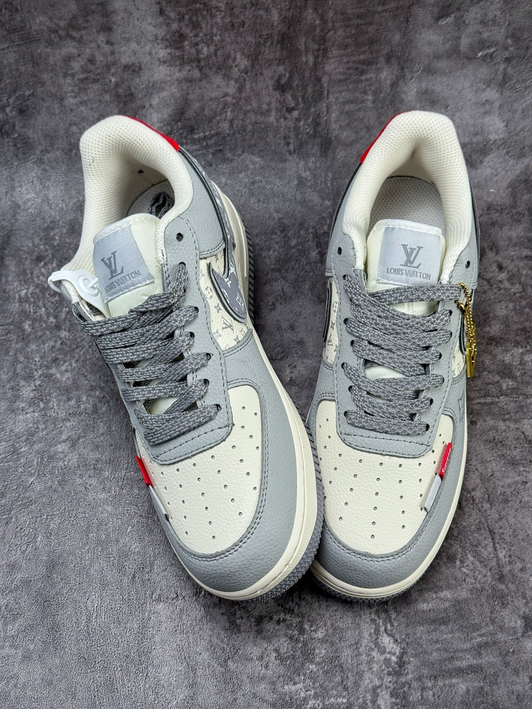 Nike Air Force 1 Low 07 x Louis Vuitton 灰白满天星 XY2025-007