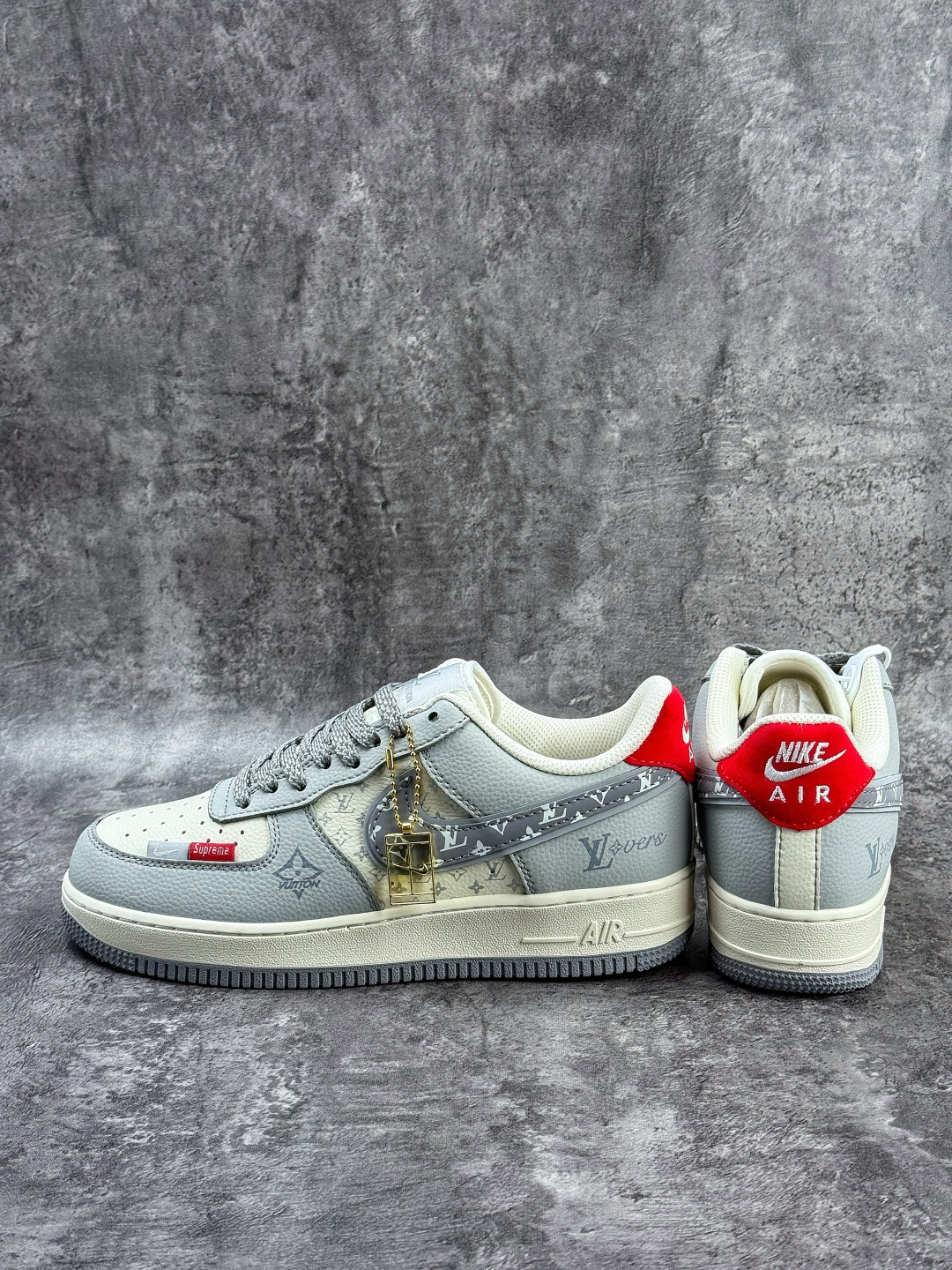 Nike Air Force 1 Low 07 x Louis Vuitton 灰白满天星 XY2025-007