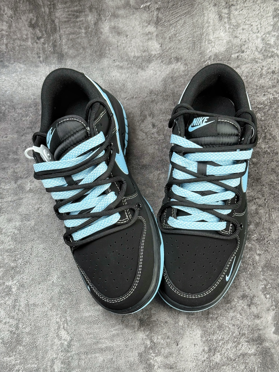 Nike SB Dunk Low x Stussy 黑蓝小勾 JP2026-105