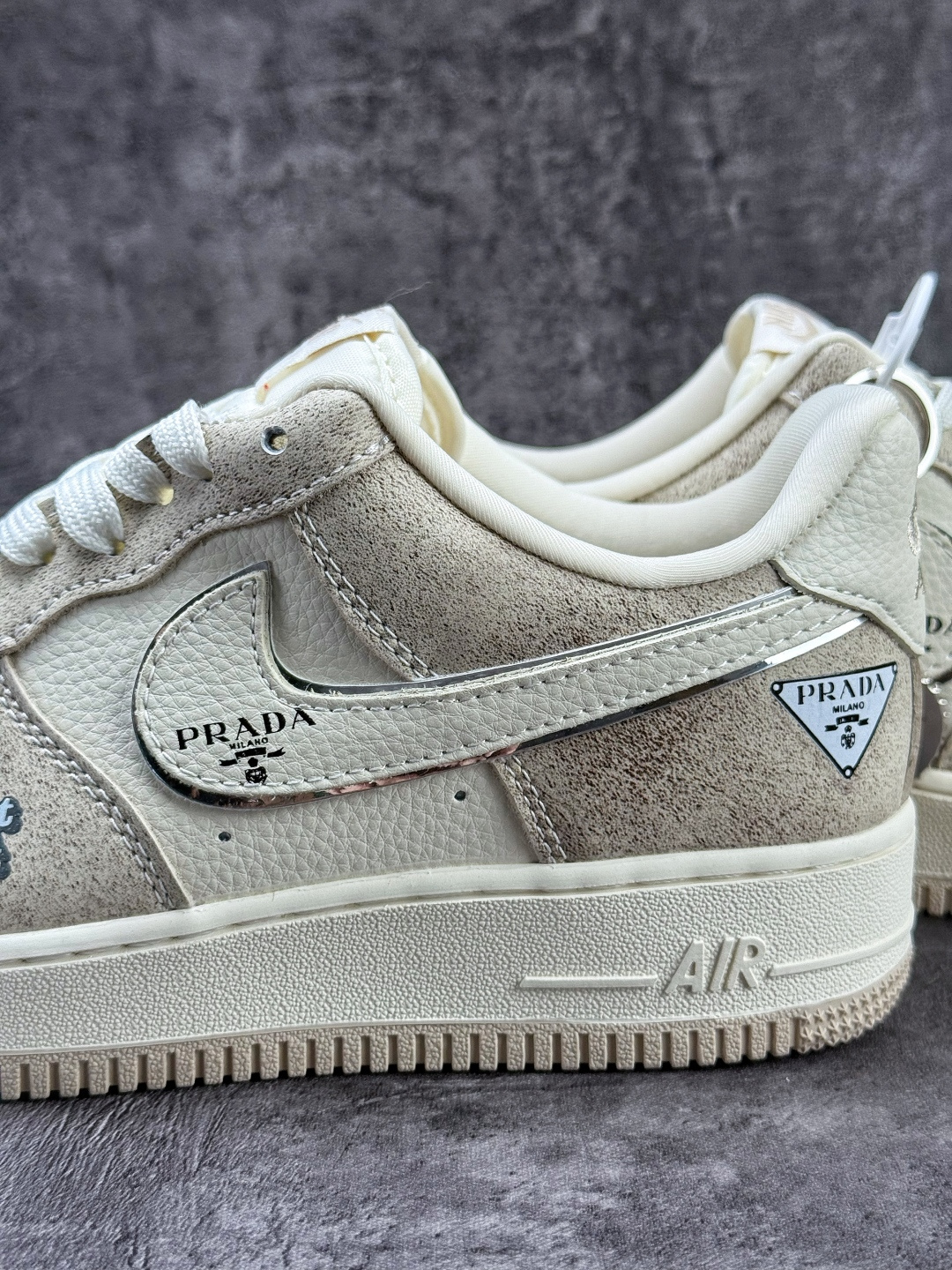 Nike Air Force 1 Low 07 x Prada 灰白 XL1979-129