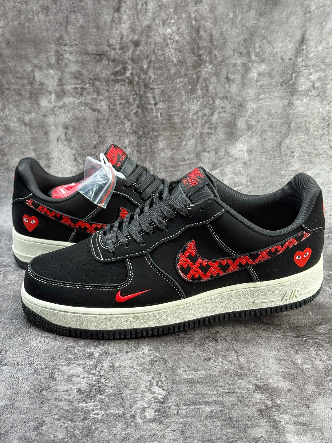 Nike Air Force 1 Low 07 黑红小勾 LD1999-007