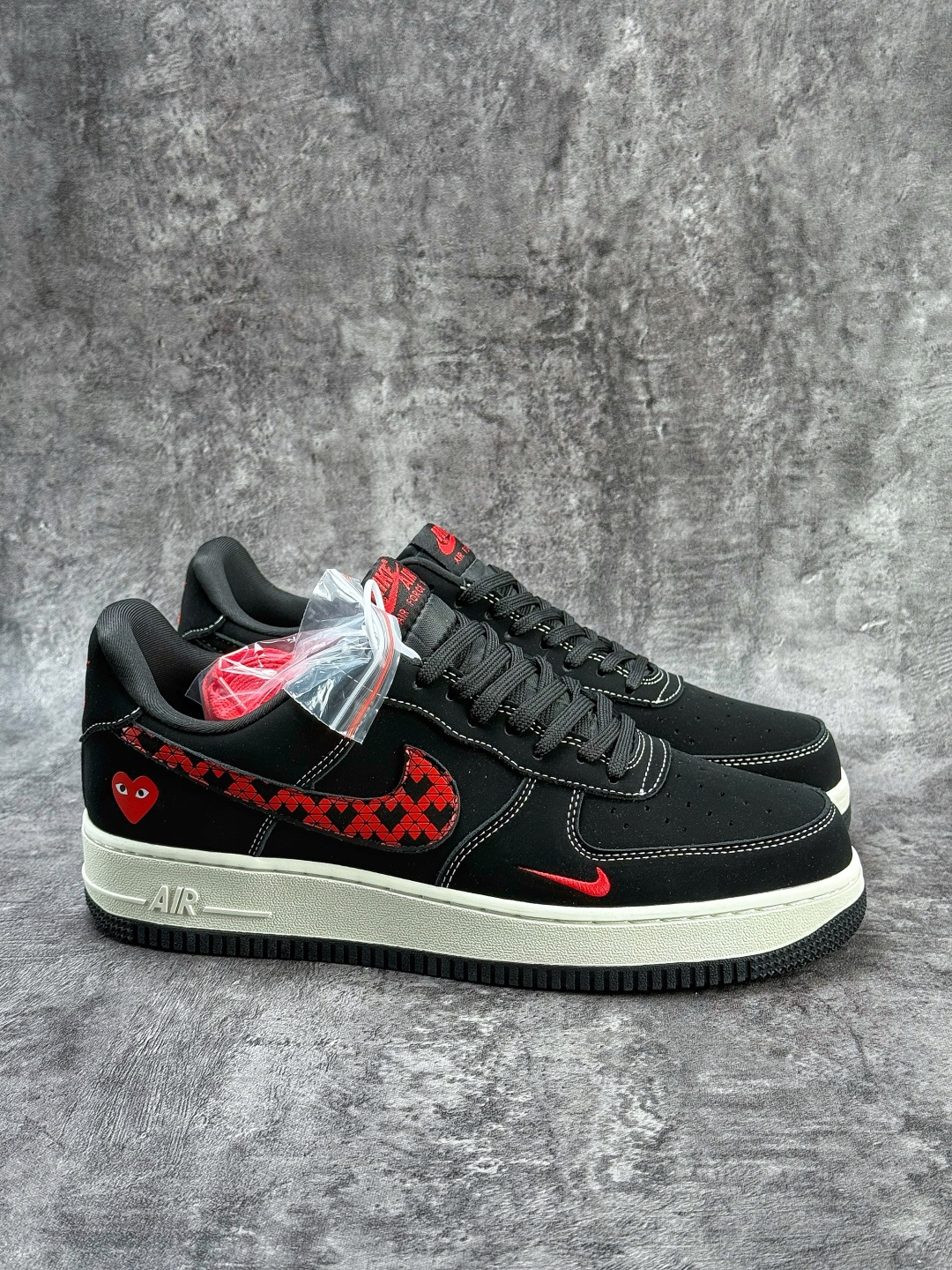 Nike Air Force 1 Low 07 黑红小勾 LD1999-007