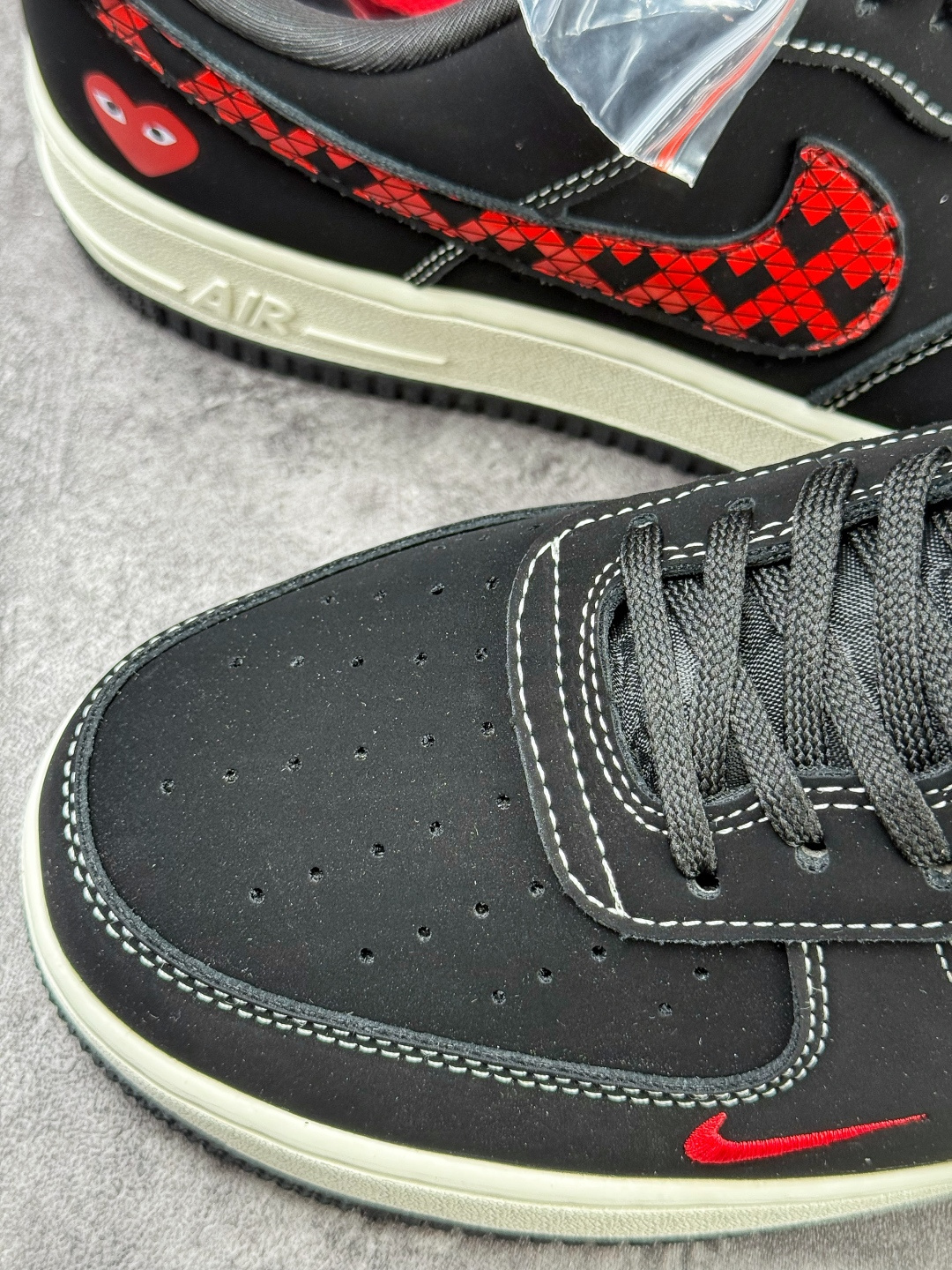 Nike Air Force 1 Low 07 黑红小勾 LD1999-007
