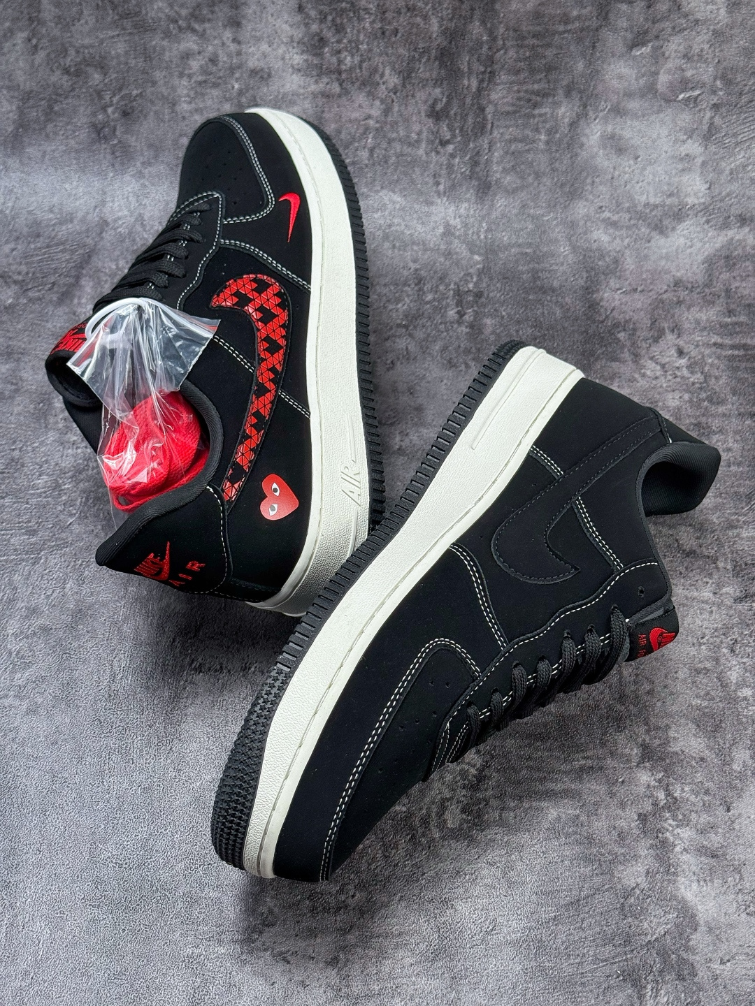Nike Air Force 1 Low 07 黑红小勾 LD1999-007