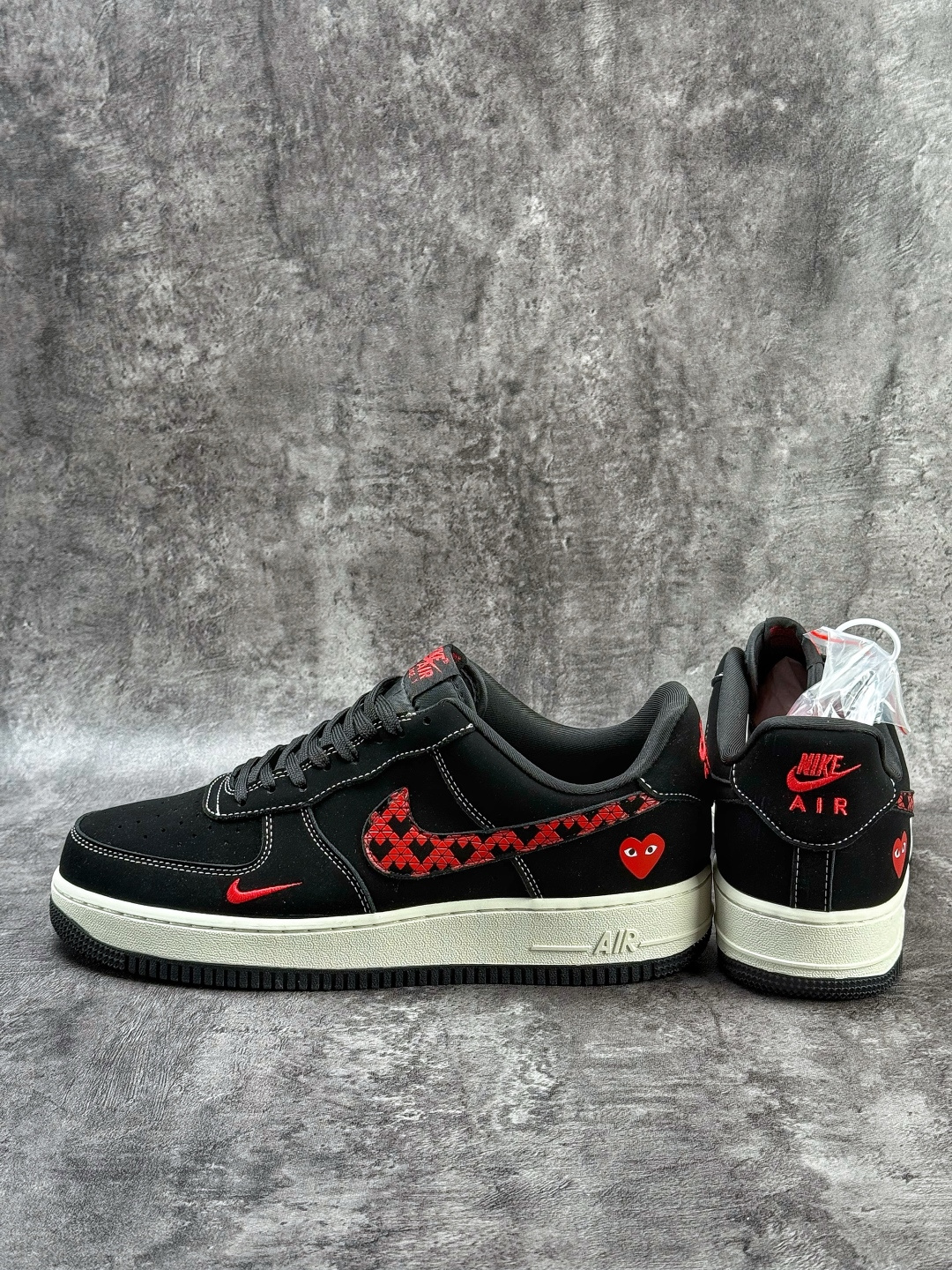 Nike Air Force 1 Low 07 黑红小勾 LD1999-007