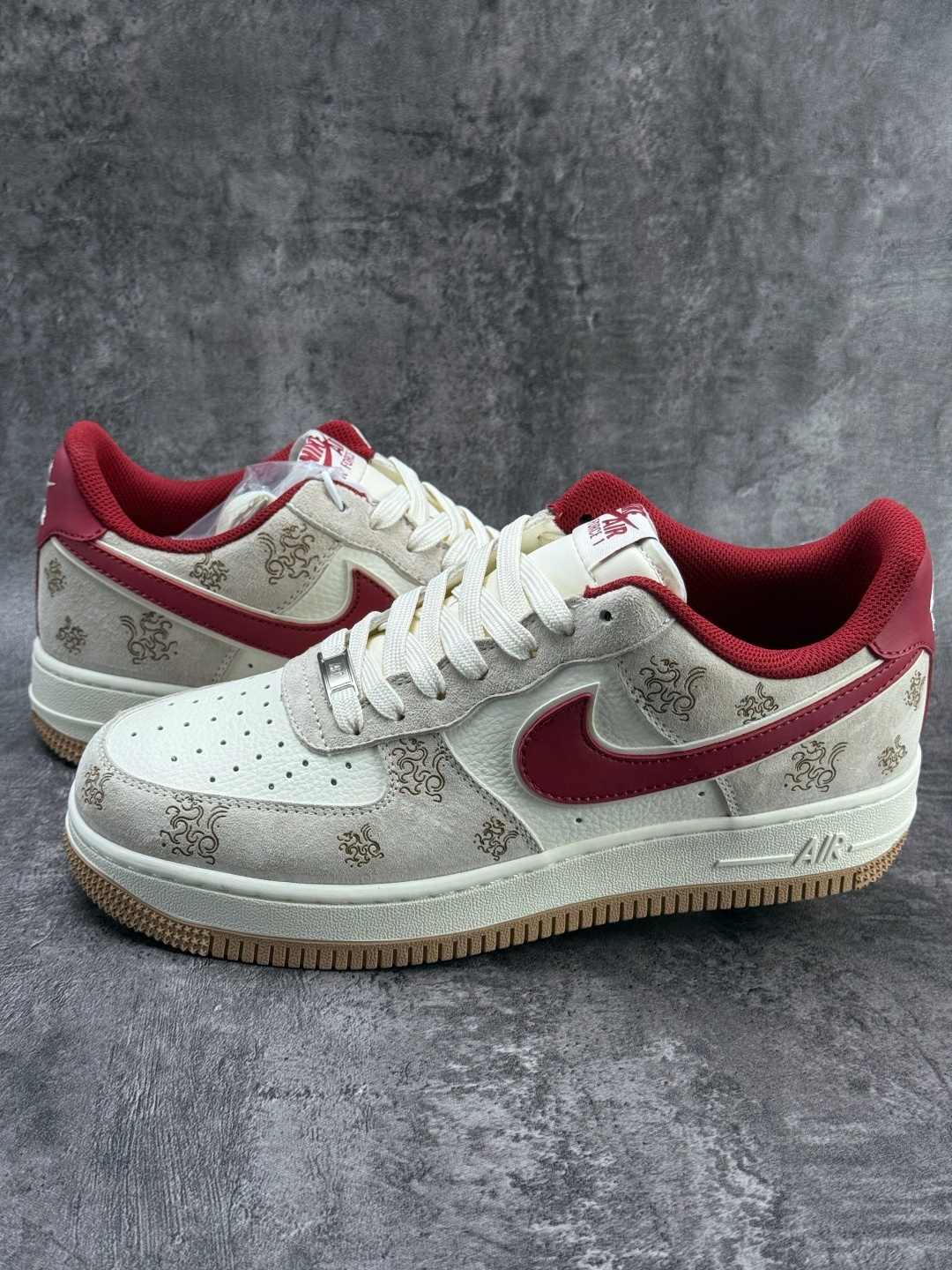 Nike Air Force 1 Low 07 马年限定 灰白红 DF61-9003