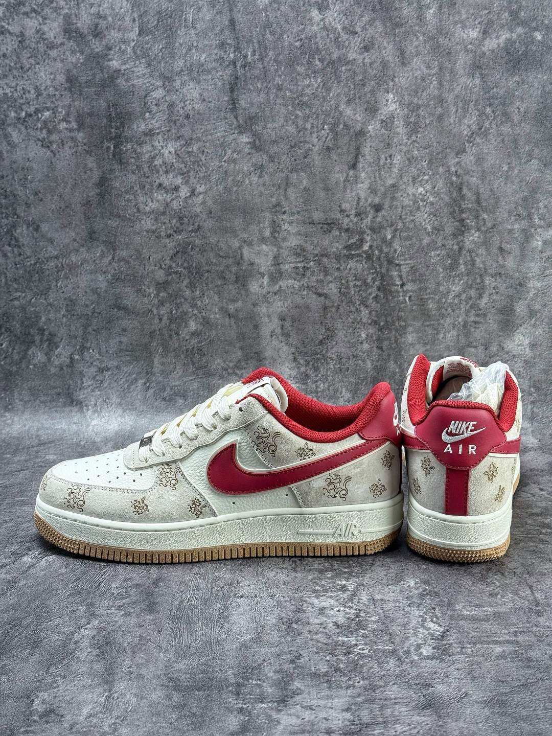Nike Air Force 1 Low 07 马年限定 灰白红 DF61-9003