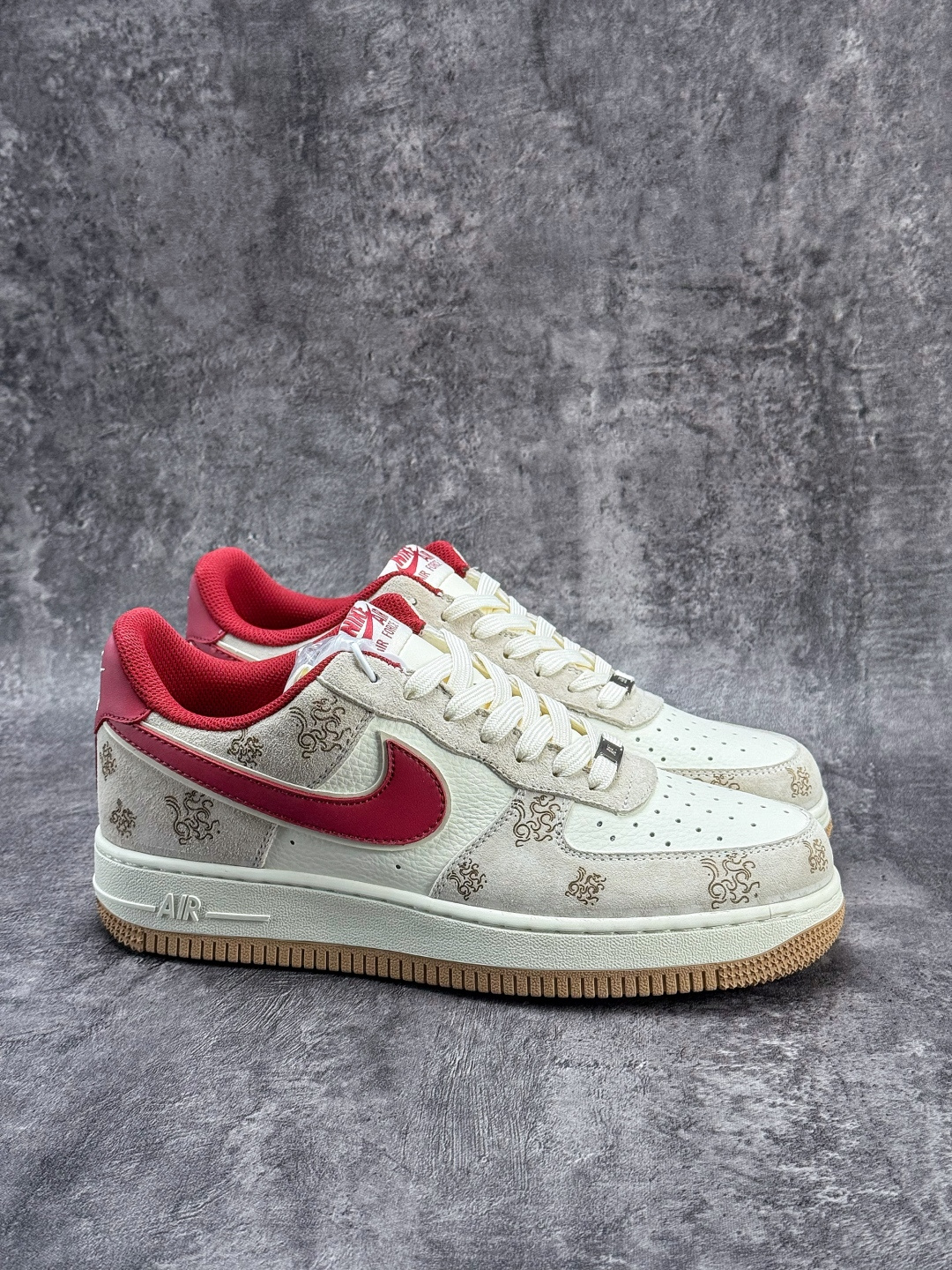 Nike Air Force 1 Low 07 马年限定 灰白红 DF61-9003