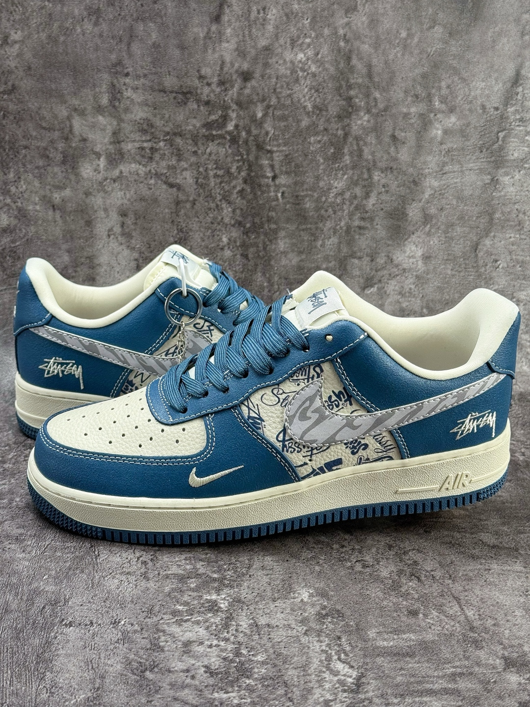 Nike Air Force 1 Low 07 x Stussy 蓝白小勾 XL1979-132
