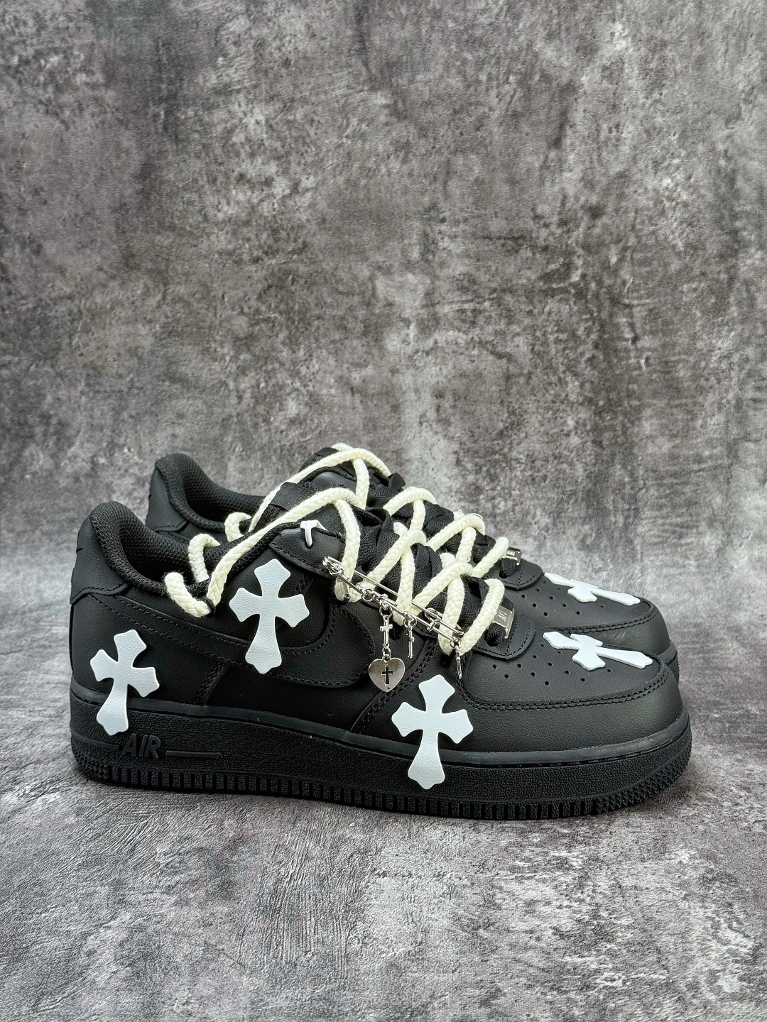 Nike Air Force 1 Low 07 十字架 黑白 CW2288-111