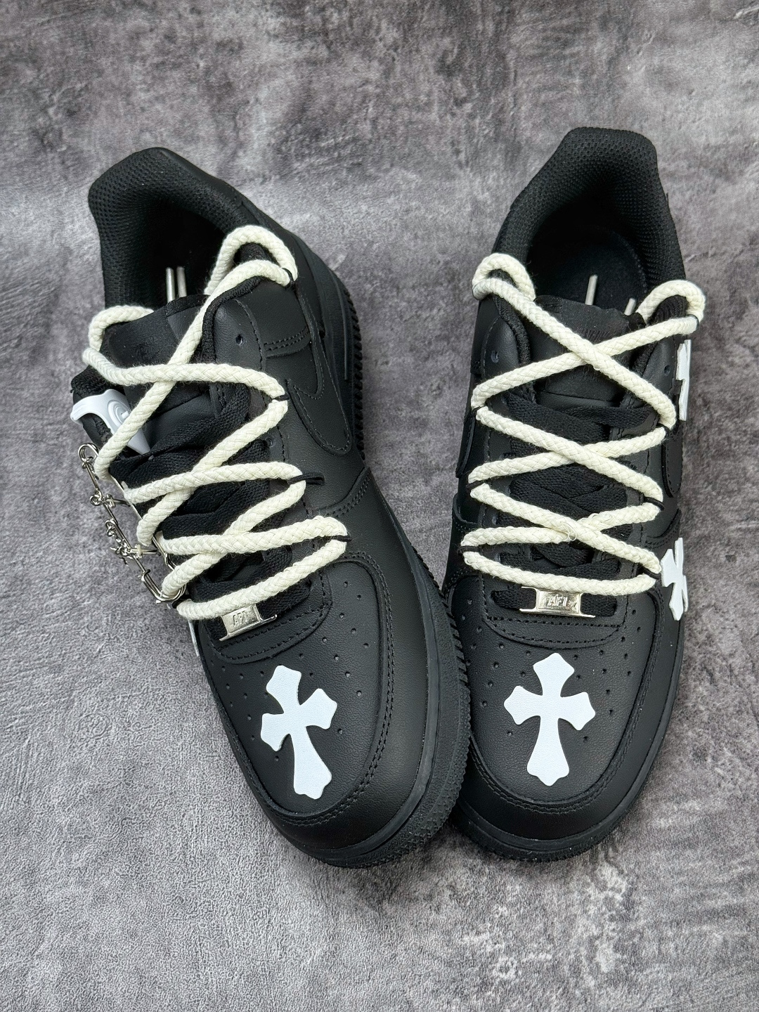 Nike Air Force 1 Low 07 十字架 黑白 CW2288-111