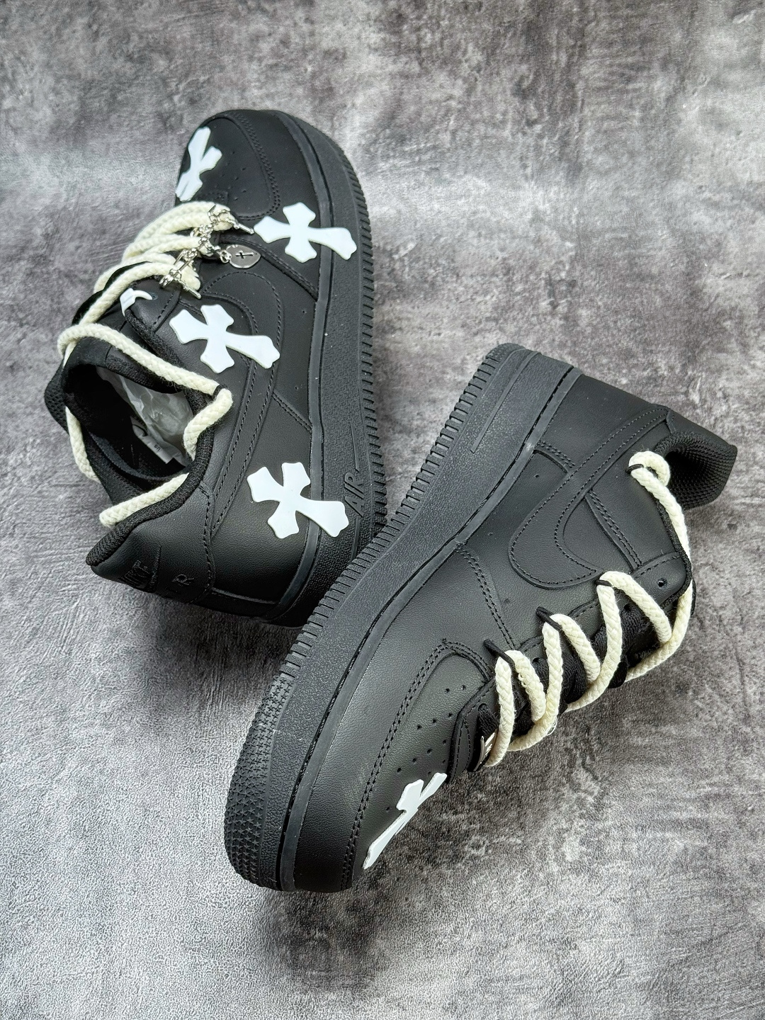 Nike Air Force 1 Low 07 十字架 黑白 CW2288-111
