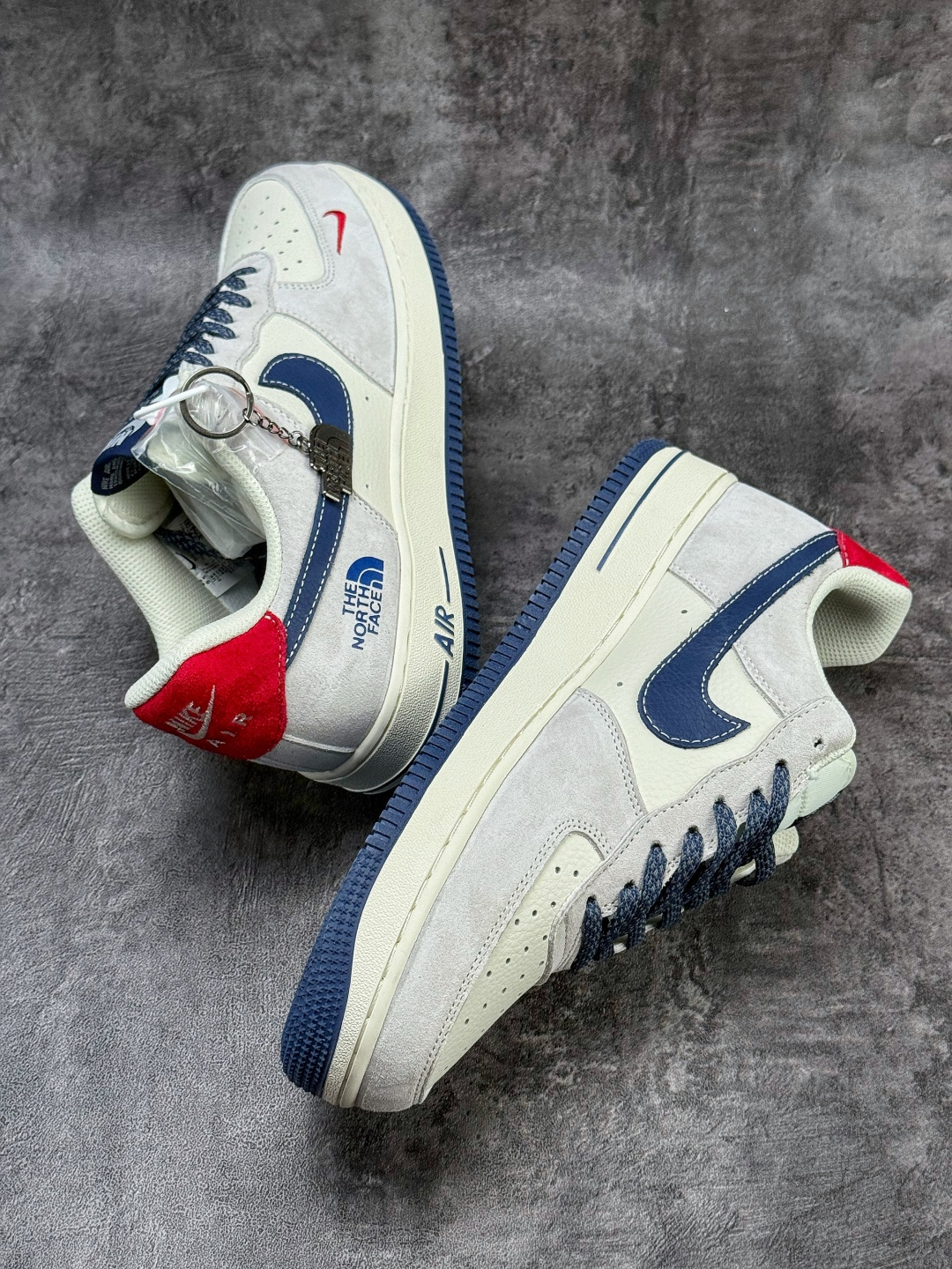 Nike Air Force 1 Low 07 x The North Face 灰白蓝小勾满天星 DD1982-341