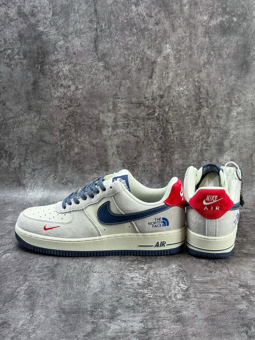 Nike Air Force 1 Low 07 x The North Face 灰白蓝小勾满天星 DD1982-341