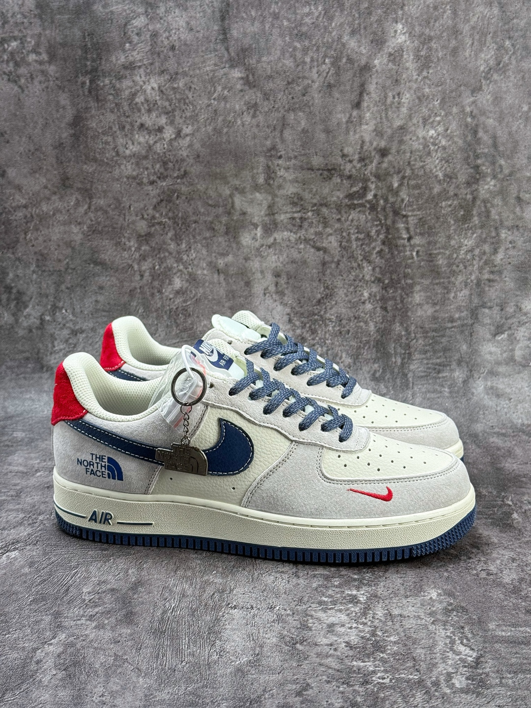 Nike Air Force 1 Low 07 x The North Face 灰白蓝小勾满天星 DD1982-341