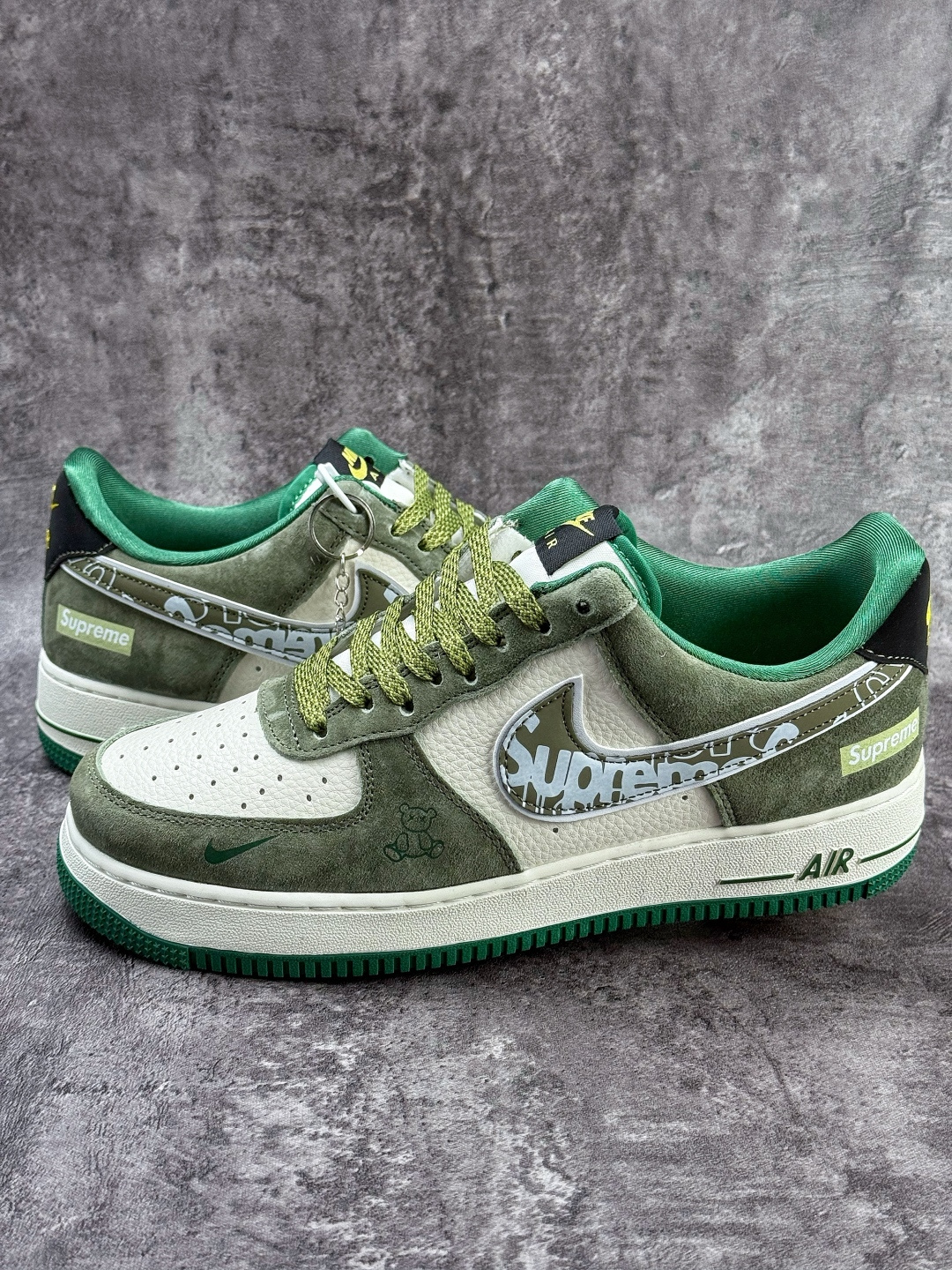 Nike Air Force 1 Low 07 x Superme 绿白小勾满天星 SY1388-027