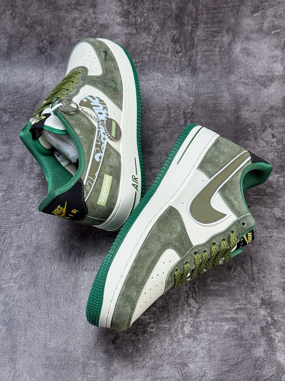 Nike Air Force 1 Low 07 x Superme 绿白小勾满天星 SY1388-027