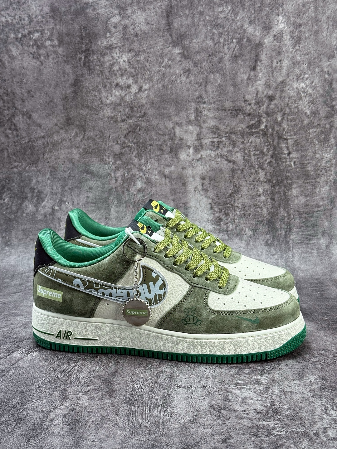 Nike Air Force 1 Low 07 x Superme 绿白小勾满天星 SY1388-027