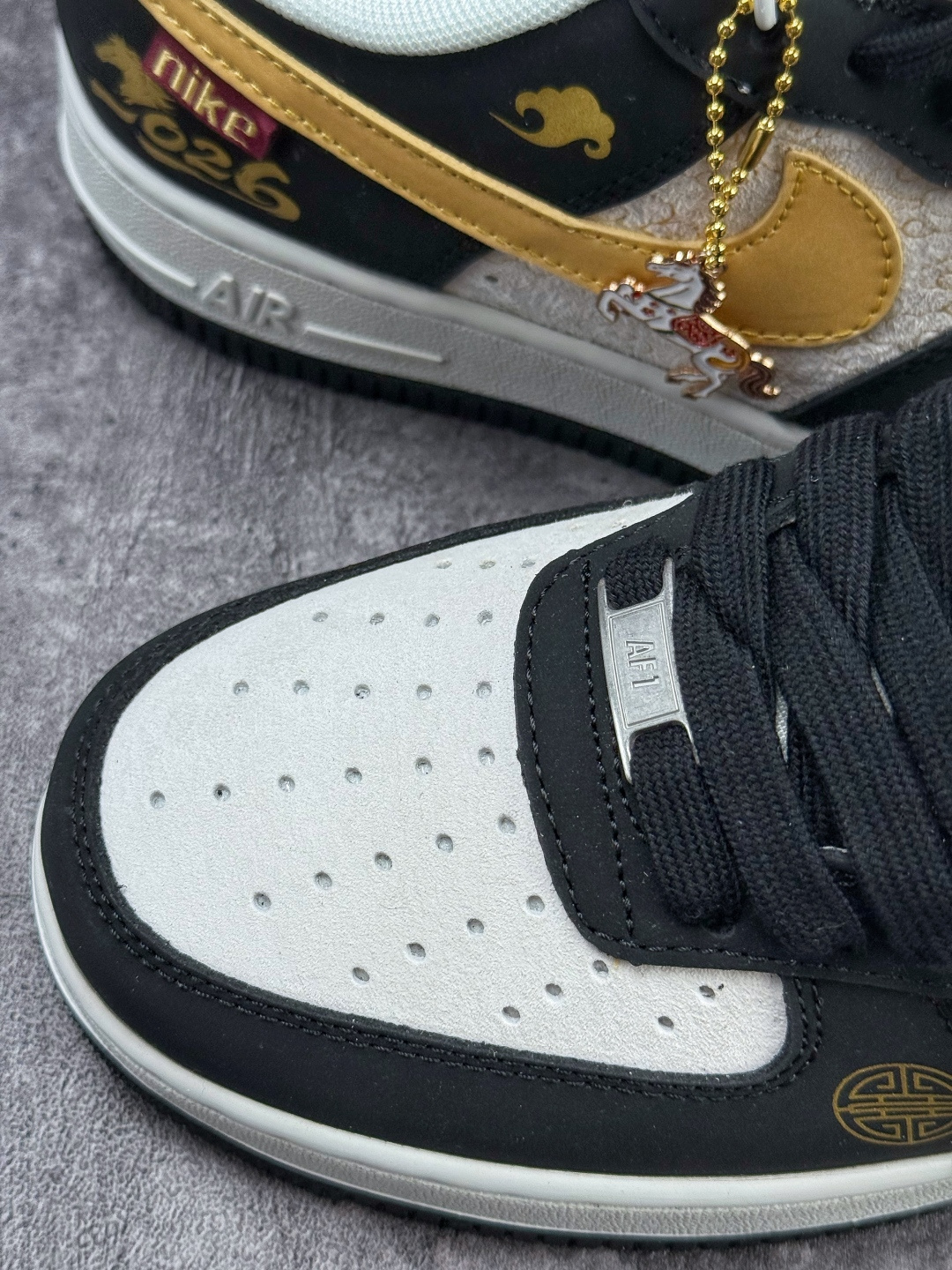 Nike Air Force 1 Low 07 黑白黄 QW5288-133
