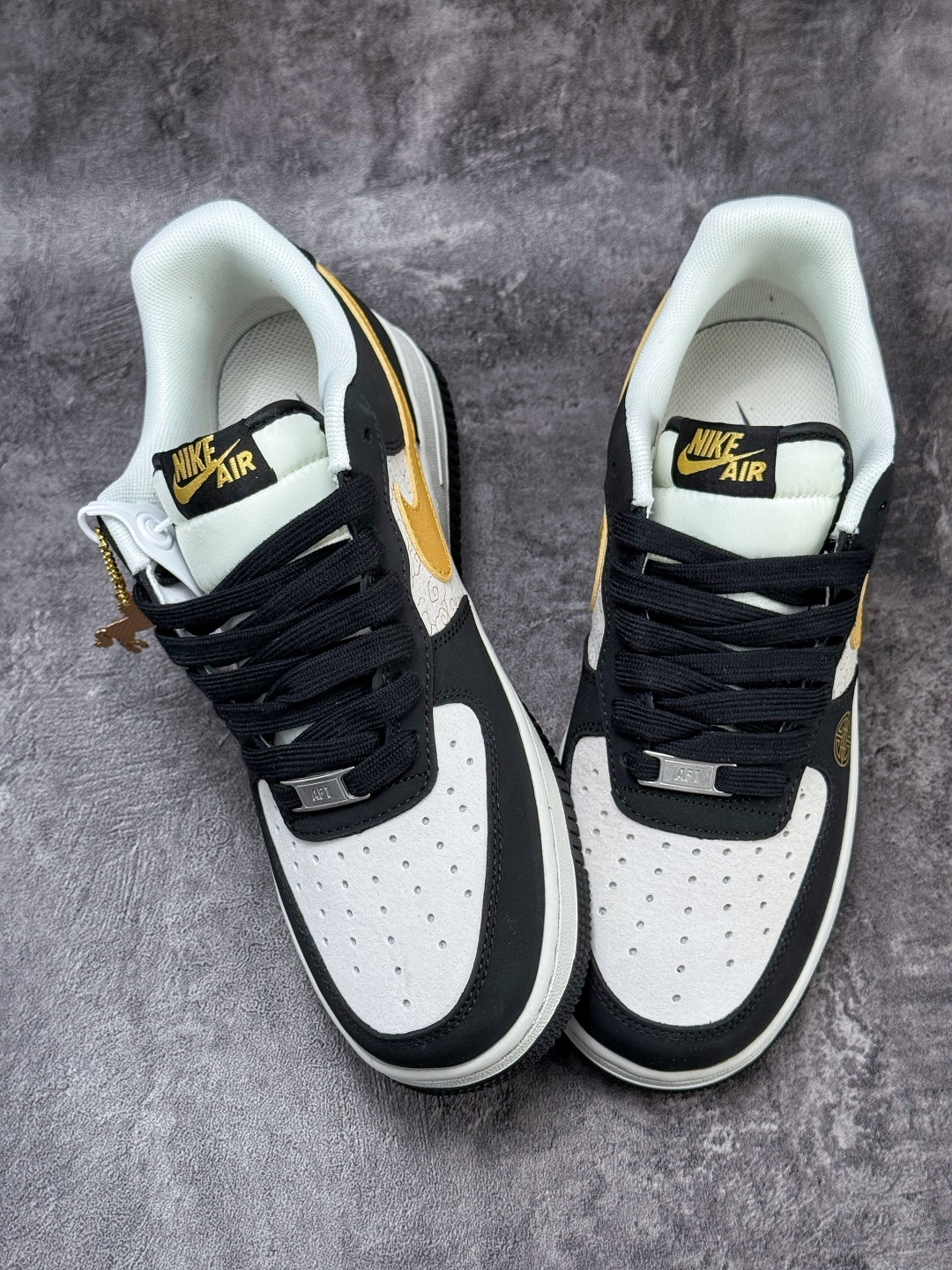 Nike Air Force 1 Low 07 黑白黄 QW5288-133