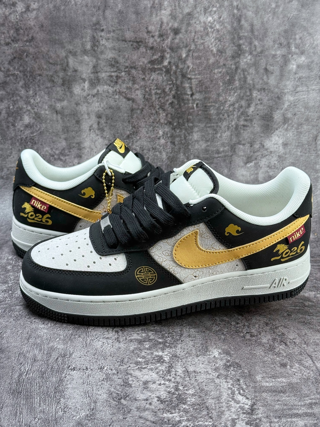 Nike Air Force 1 Low 07 黑白黄 QW5288-133