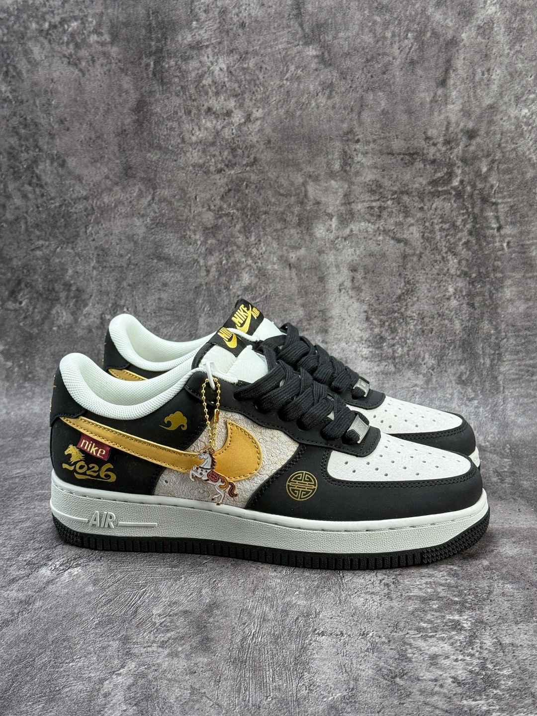 Nike Air Force 1 Low 07 黑白黄 QW5288-133