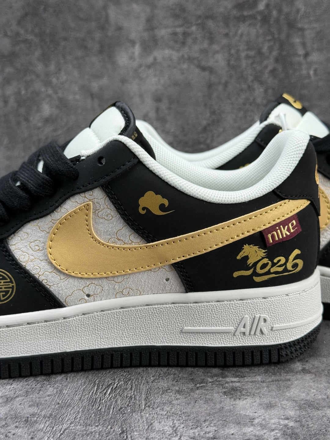Nike Air Force 1 Low 07 黑白黄 QW5288-133