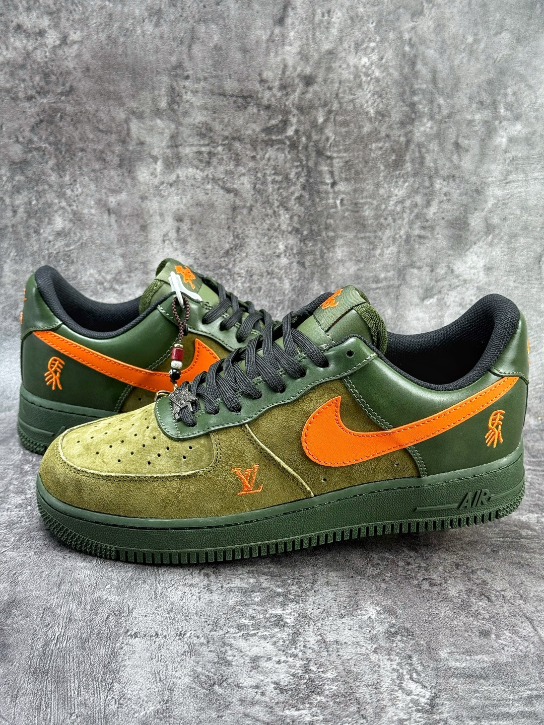 Nike Air Force 1 Low 07 x Louis Vuitton 马年限定 绿橙 XY9025-010