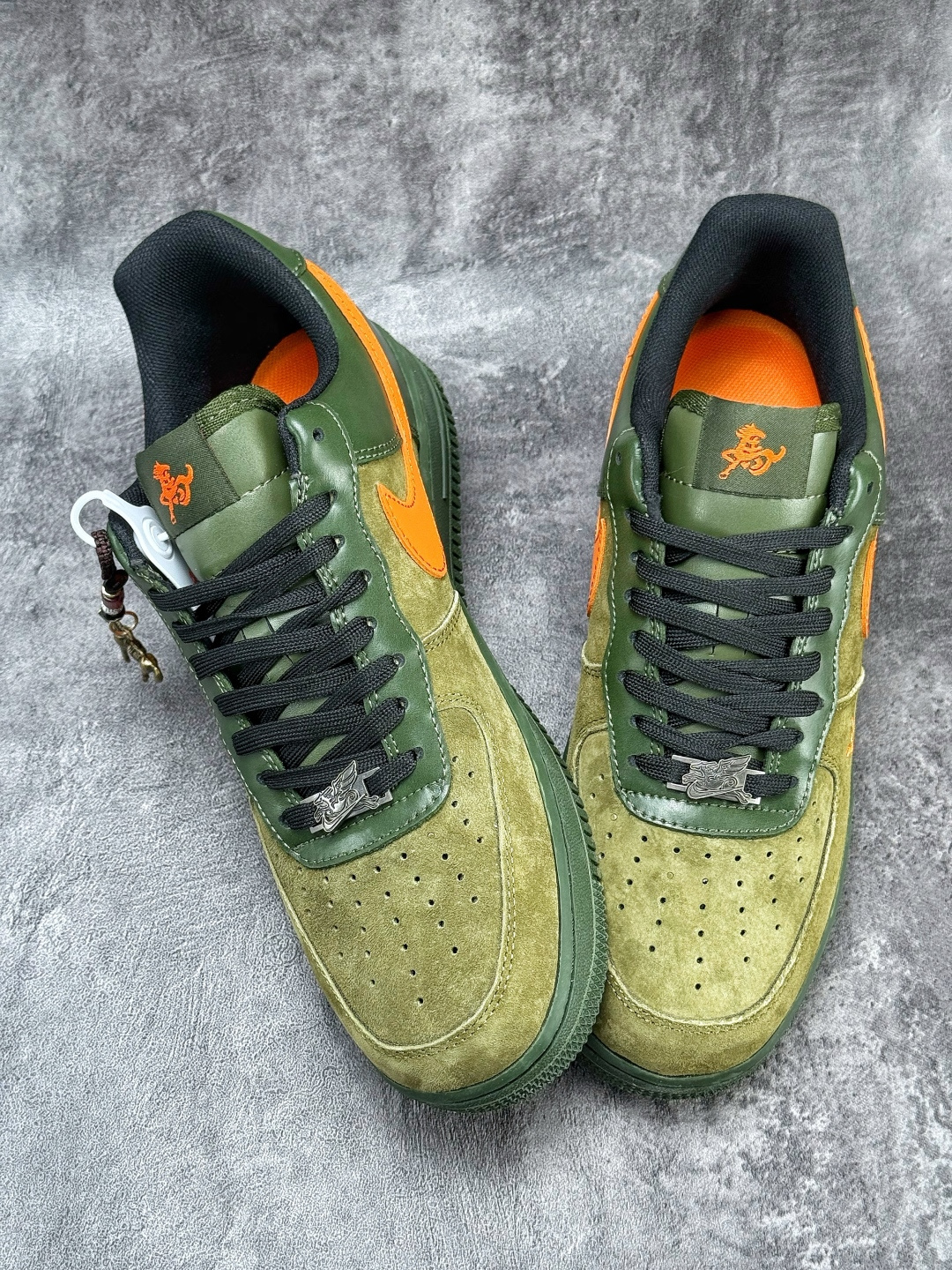 Nike Air Force 1 Low 07 x Louis Vuitton 马年限定 绿橙 XY9025-010