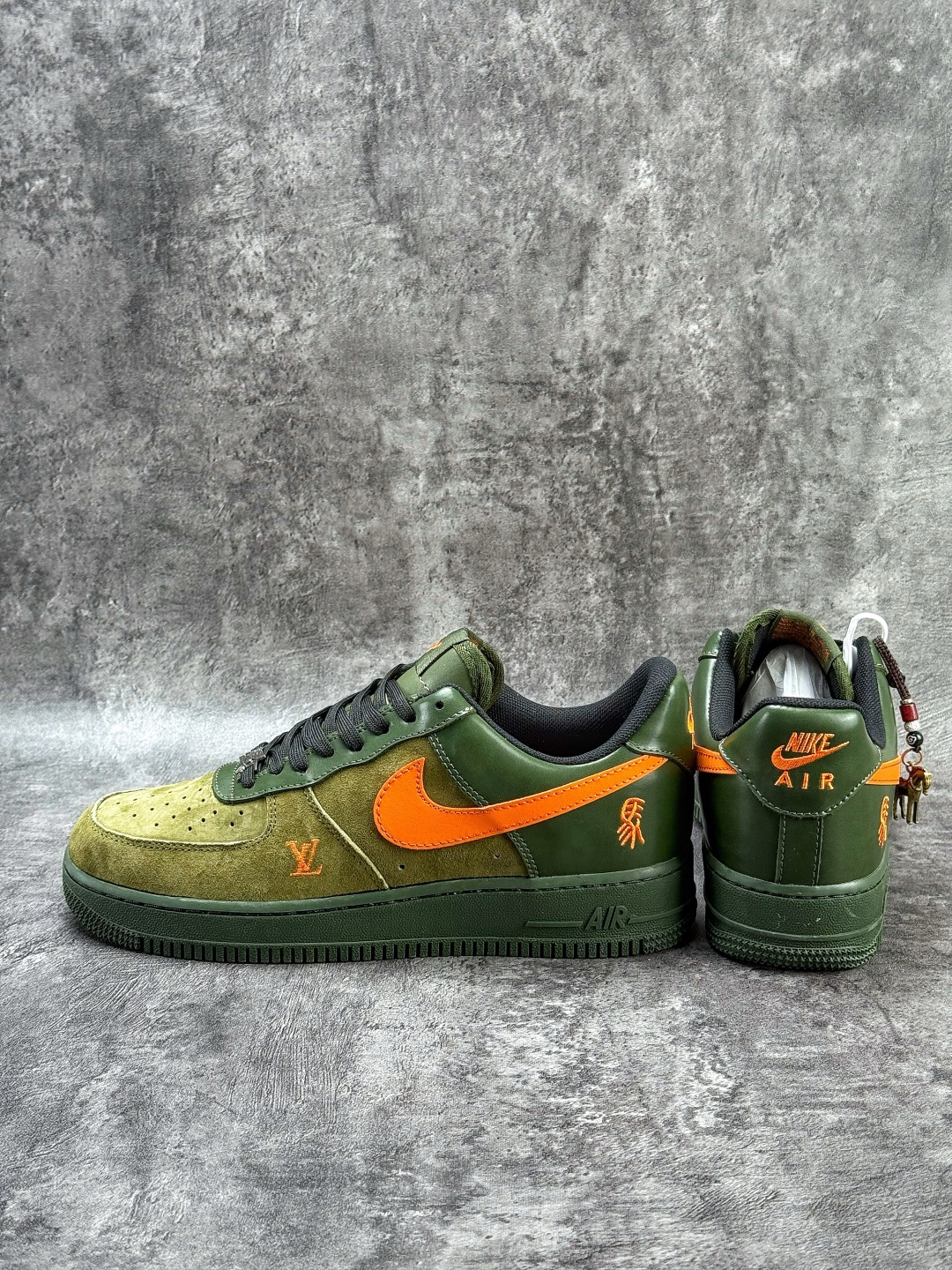 Nike Air Force 1 Low 07 x Louis Vuitton 马年限定 绿橙 XY9025-010