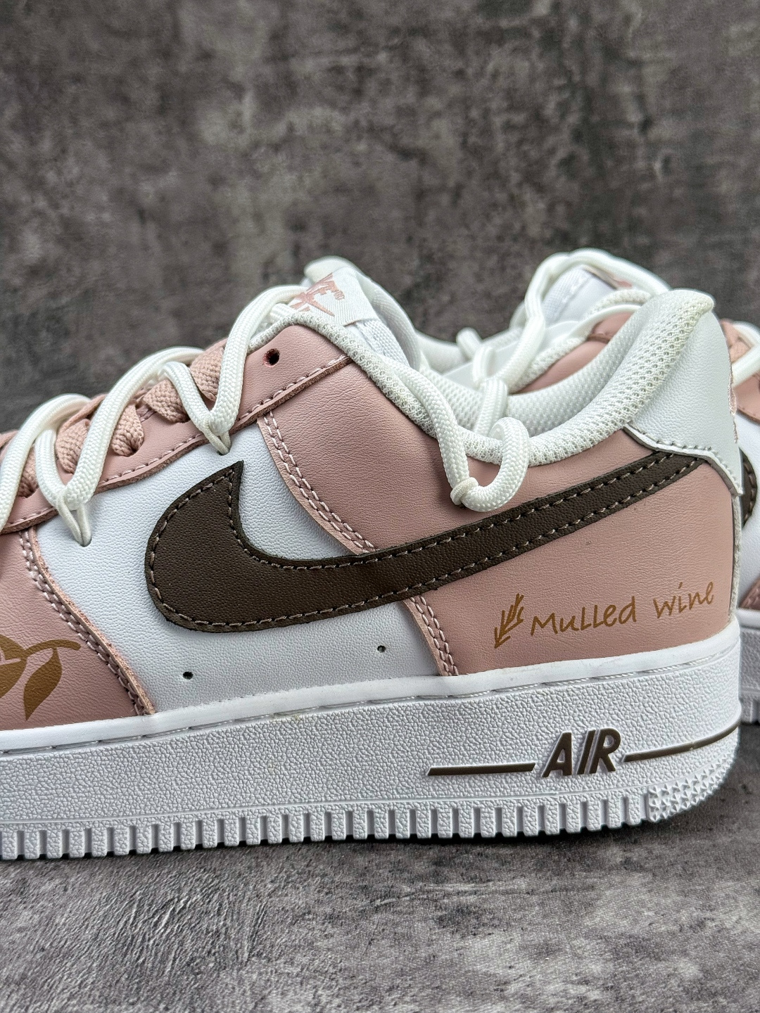 Nike Air Force 1 Low 07 粉白黑绑带 CV8688-578