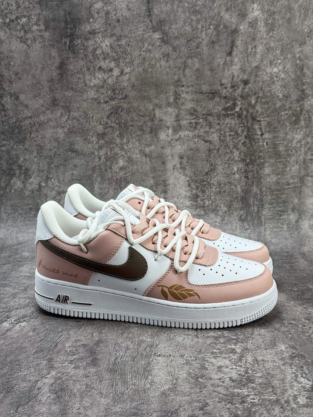 Nike Air Force 1 Low 07 粉白黑绑带 CV8688-578
