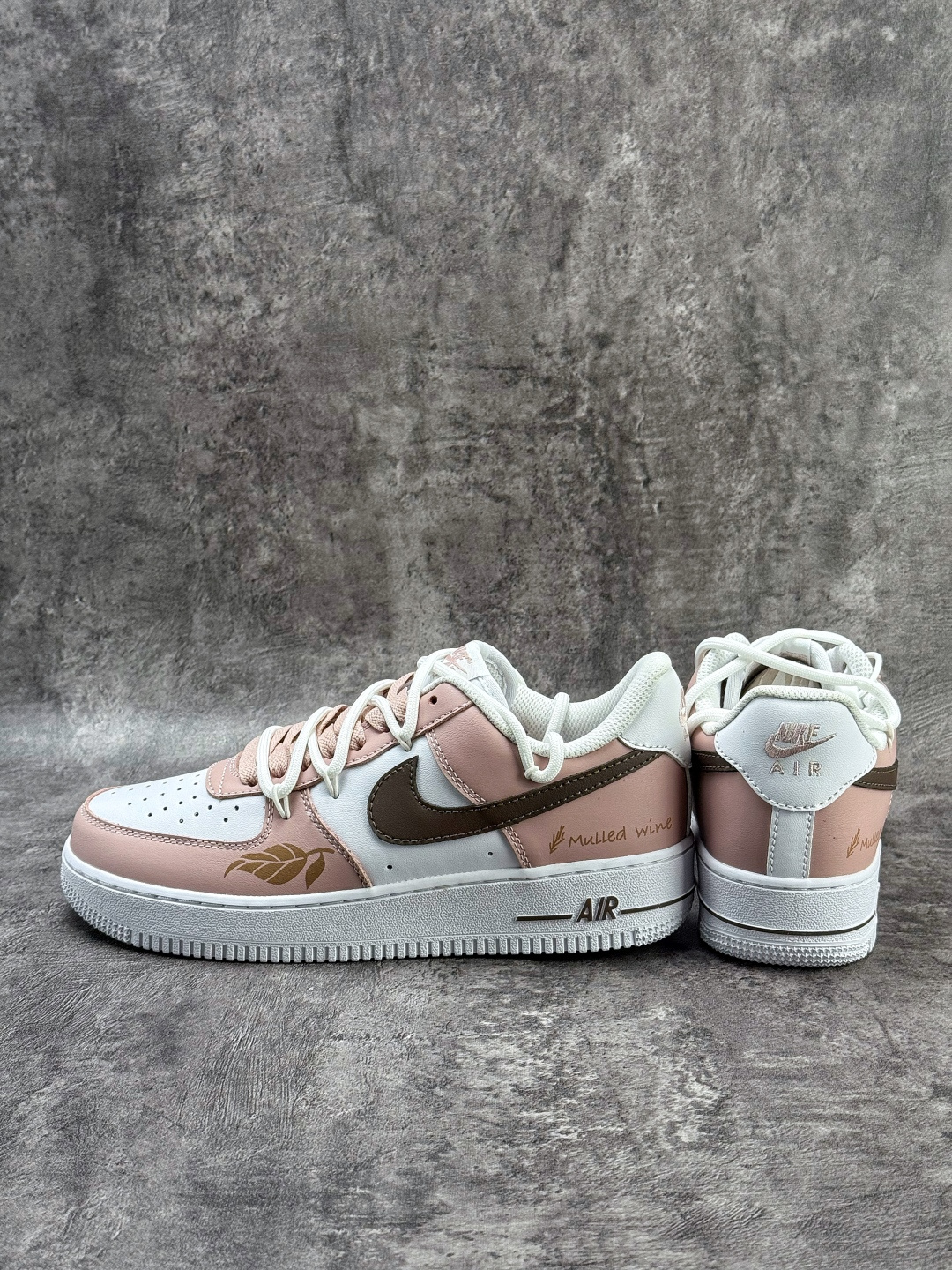 Nike Air Force 1 Low 07 粉白黑绑带 CV8688-578
