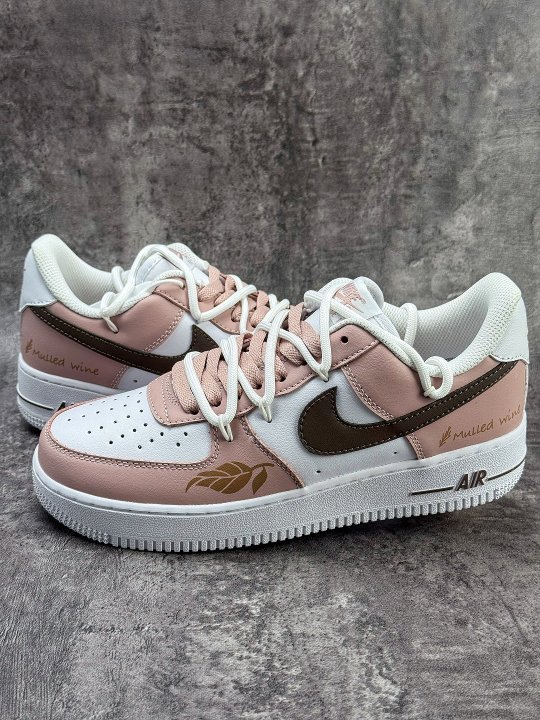 Nike Air Force 1 Low 07 粉白黑绑带 CV8688-578