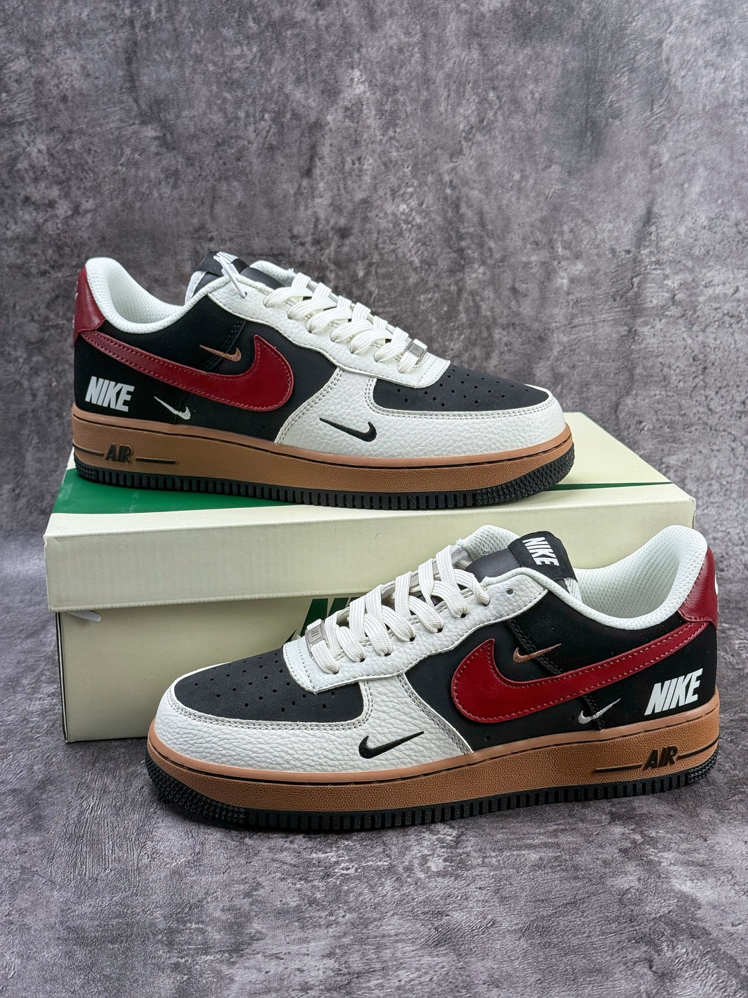 Nike Air Force 1 Low 07 白黑红三小勾 IM3378-122