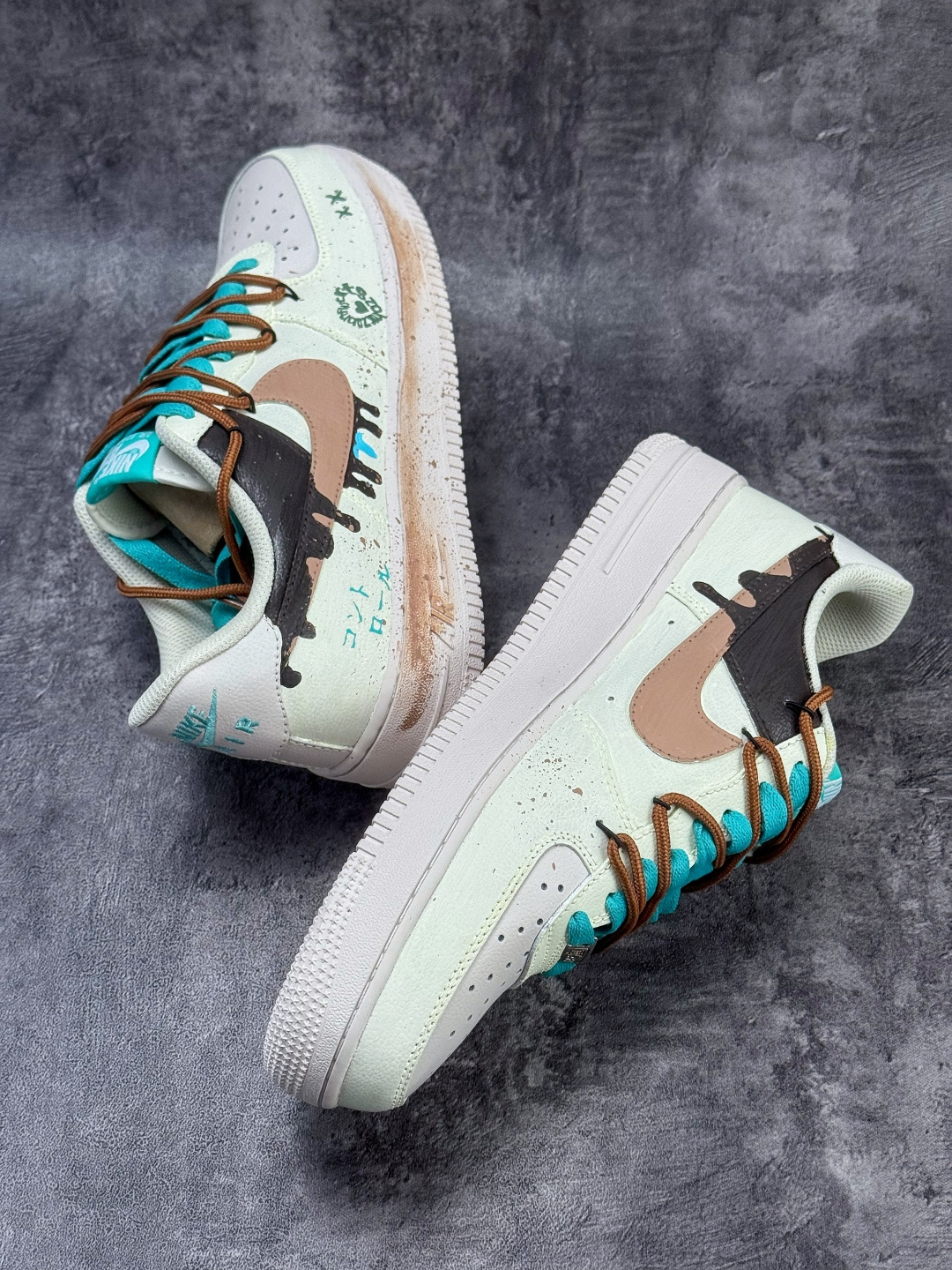 Nike Air Force 1 Low 07 绿白黑绑带 DZ1382-121