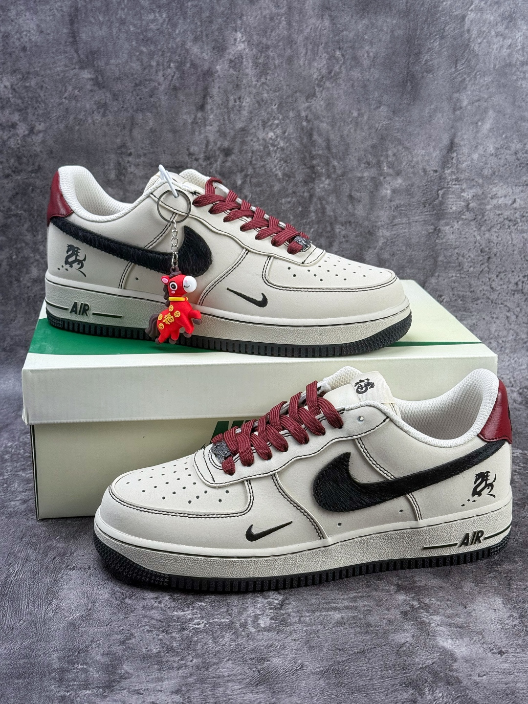 Nike Air Force 1 Low 07 马年限定 白黑红小勾 IB4607-171-High Quatity Cheap Brand wholesale wholesaler seller Clothes Bags handbags Sneakers Top Fashion Clothing Shoes from China Factory Chinese suppliers best Quality Beautiful Price Nike Air Force 1 Low 07 马年限定 白黑红小勾 IB4607-171