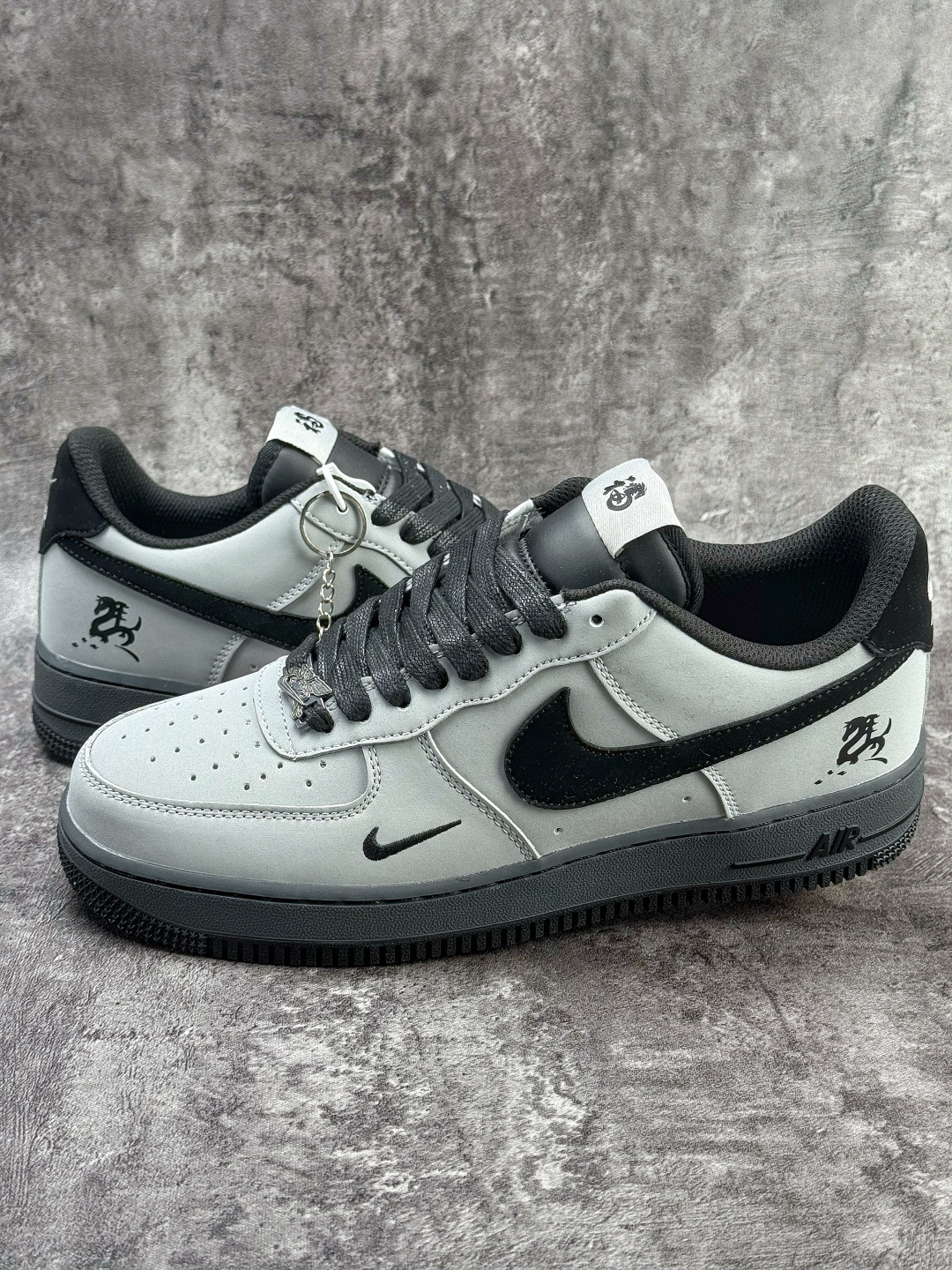 Nike Air Force 1 Low 07 马年限定 灰黑小勾 IH1401-100