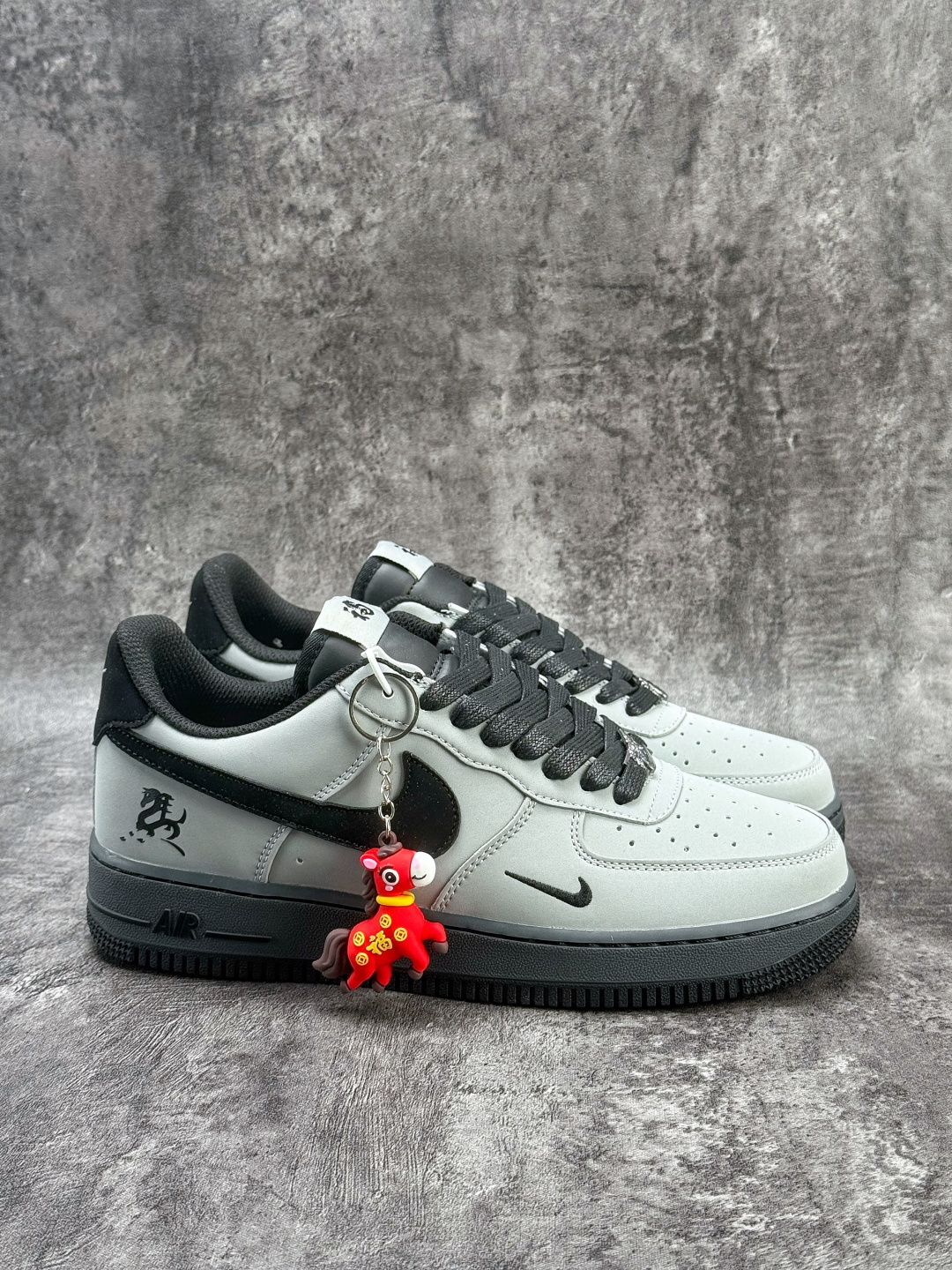 Nike Air Force 1 Low 07 马年限定 灰黑小勾 IH1401-100