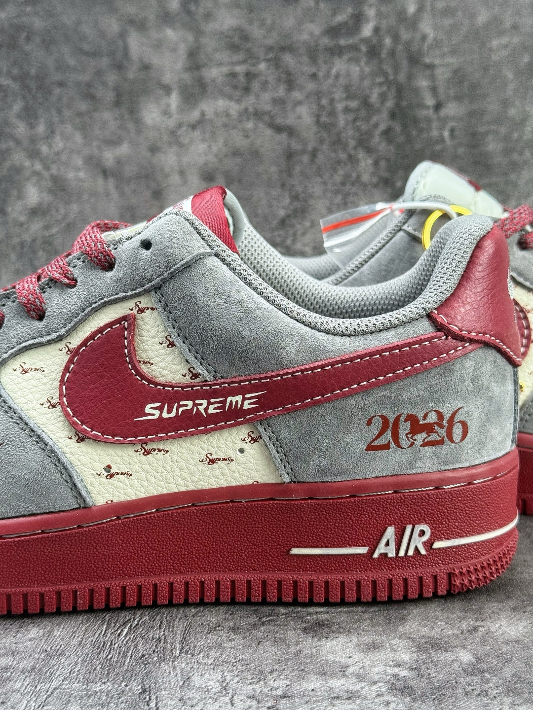 Nike Air Force 1 Low 07 马年限定 灰白小勾 XL1982-335