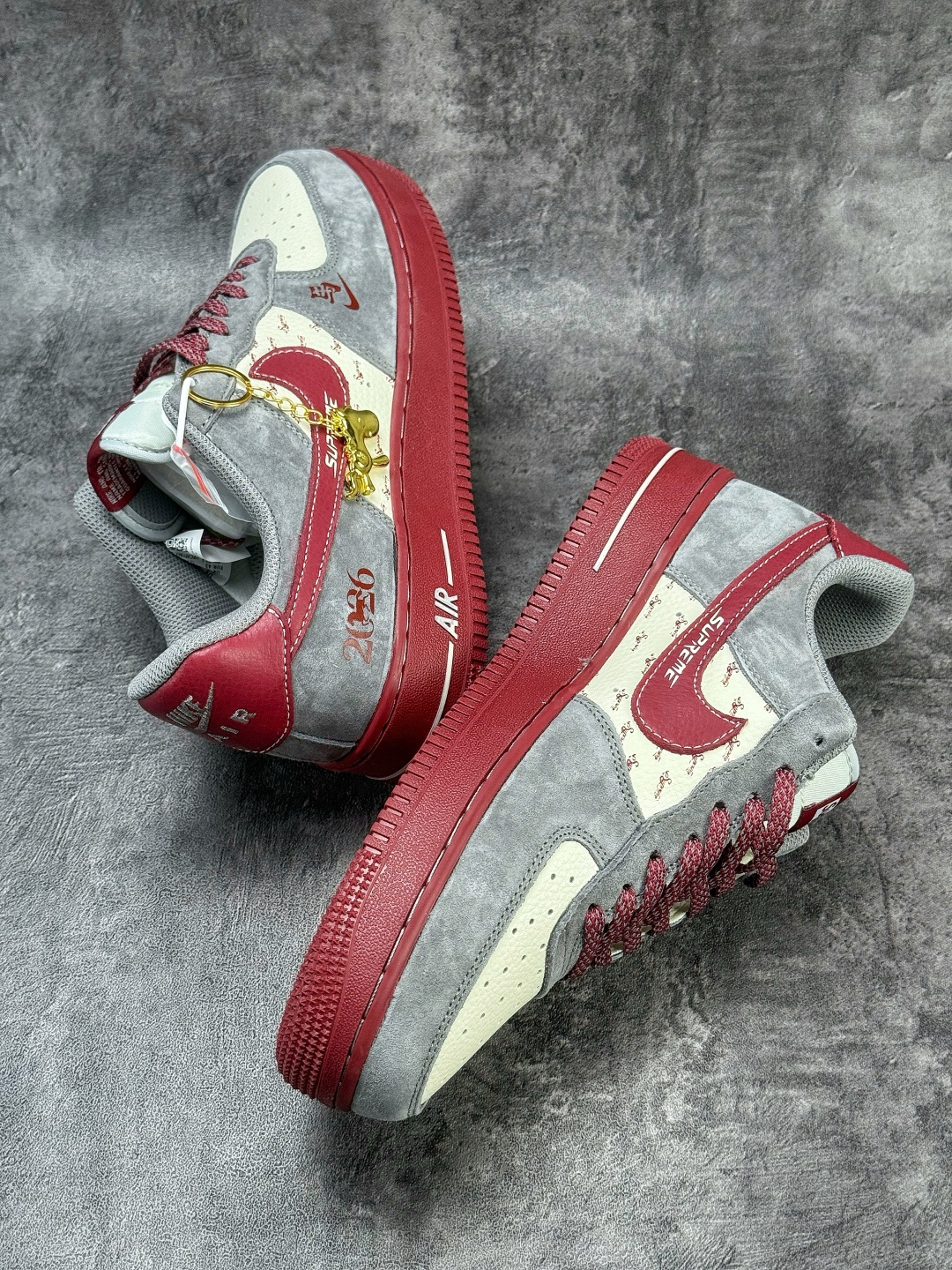 Nike Air Force 1 Low 07 马年限定 灰白小勾 XL1982-335
