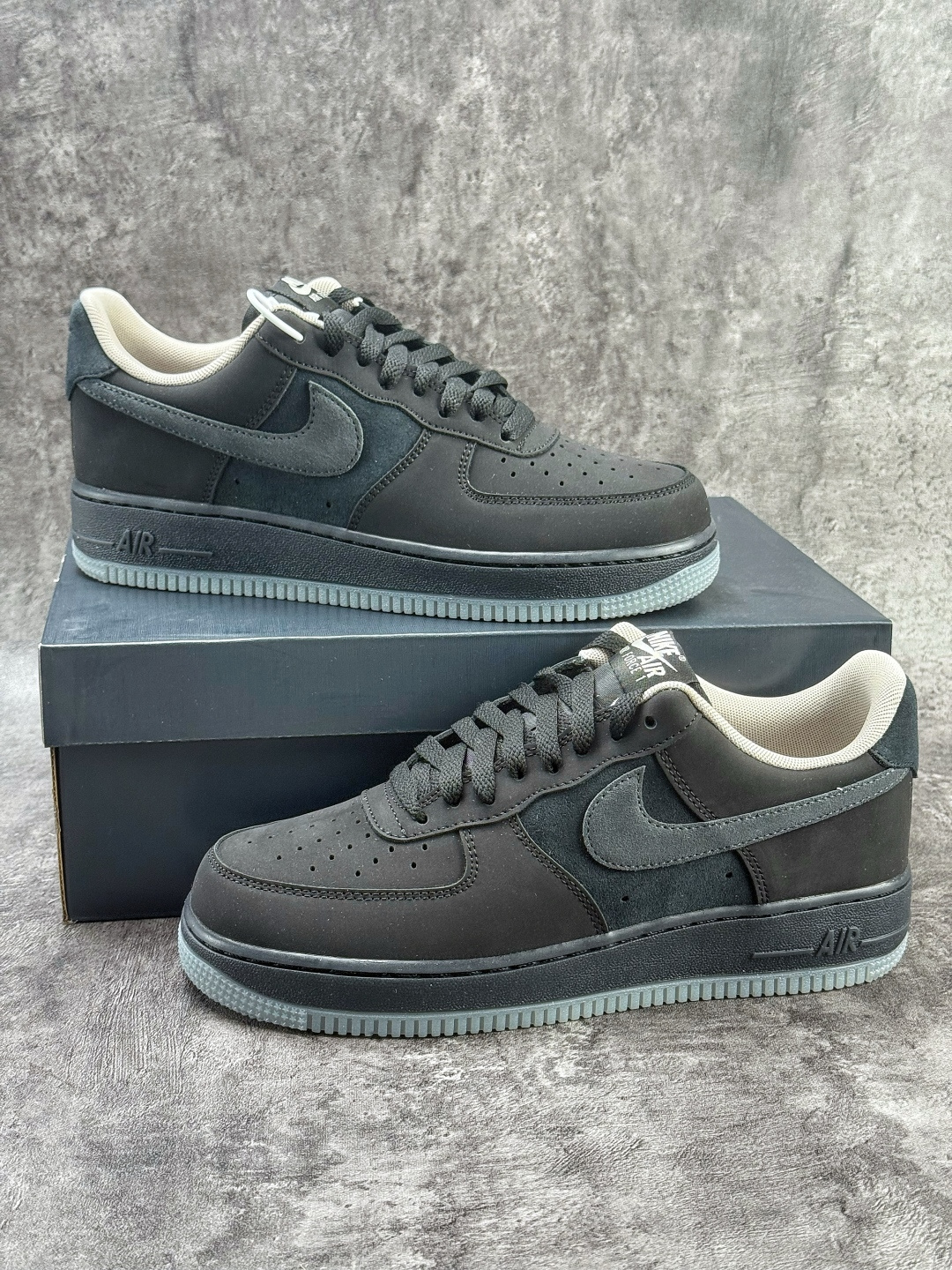Nike Air Force 1 Low 07 黑灰 IQ9791-001