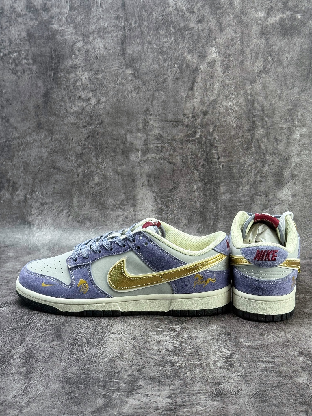 Nike SB Dunk Low 马年限定 紫白小勾 DN3168-022