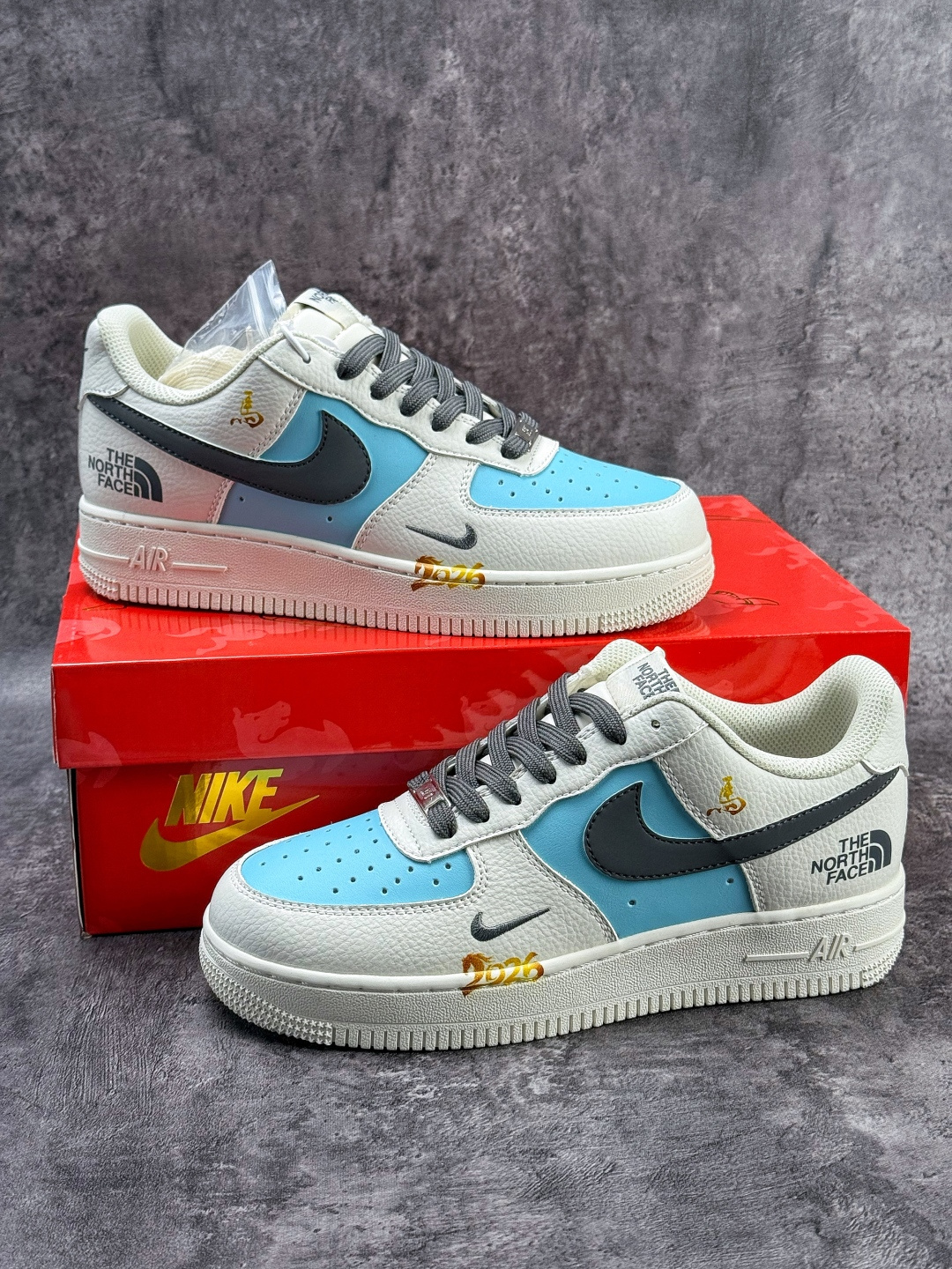Nike Air Force 1 Low 07 x The North Face 白蓝小勾 CS5288-726